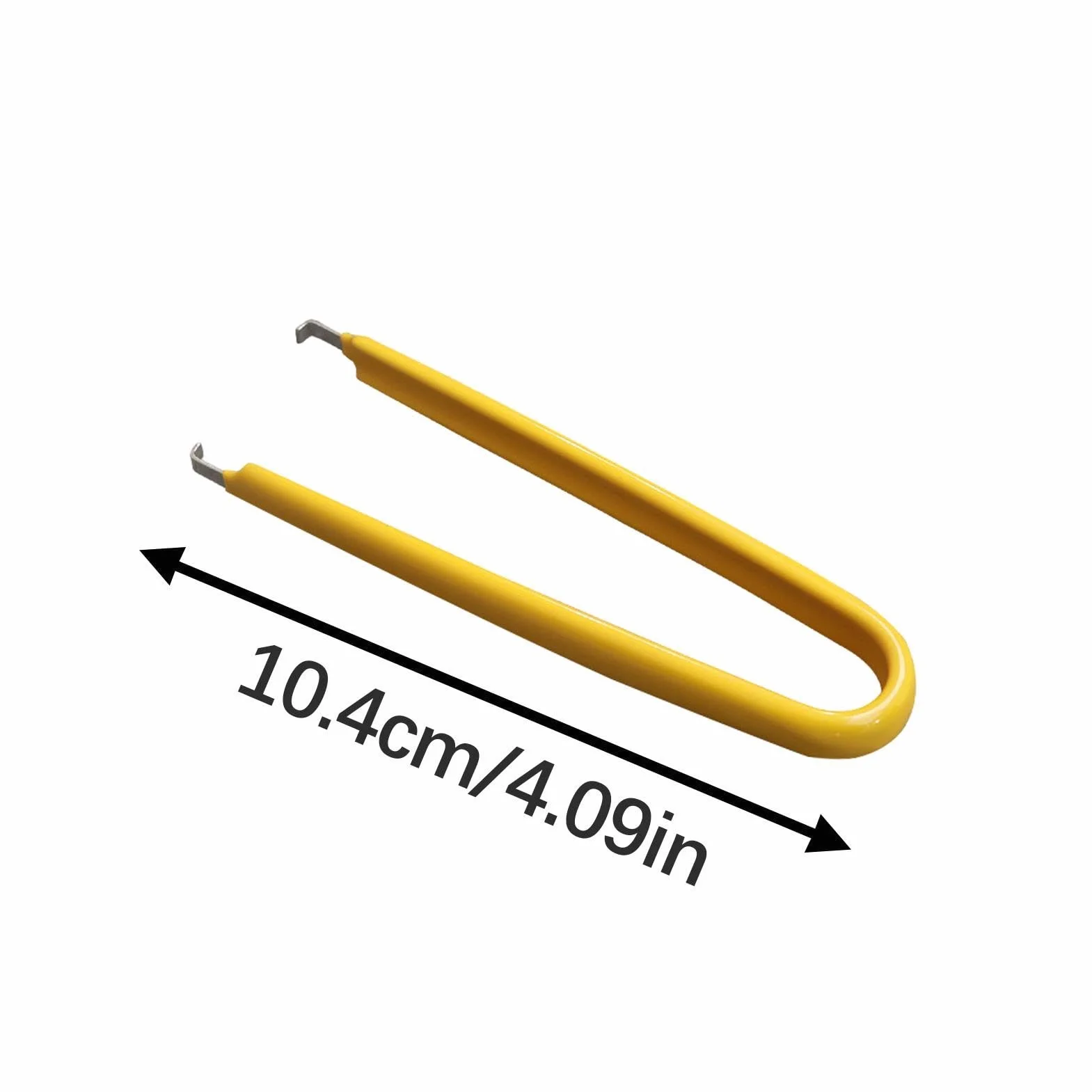 Pinze a clip antistatiche per rimozione chip IC, estrattore a U in acciaio inossidabile, strumento estrazione trucioli