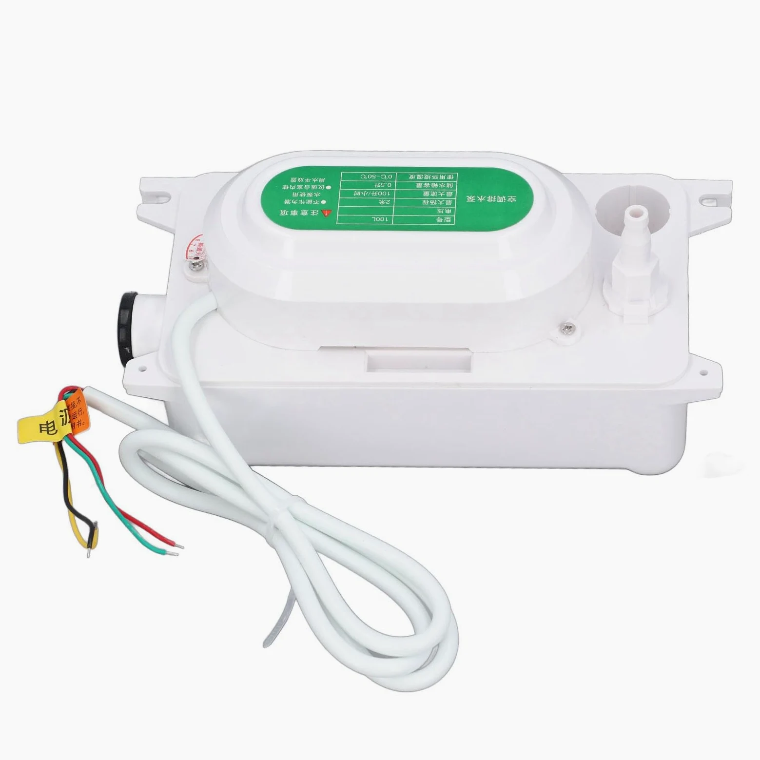 Scarico per Rimozione Sollevamento HVAC con Pompa Automatica della Condensa Premium, Portata 100 L/h con Serbatoio 'acqua 0,5 L, Ideale per Produttori di Ghiaccio Commerciali