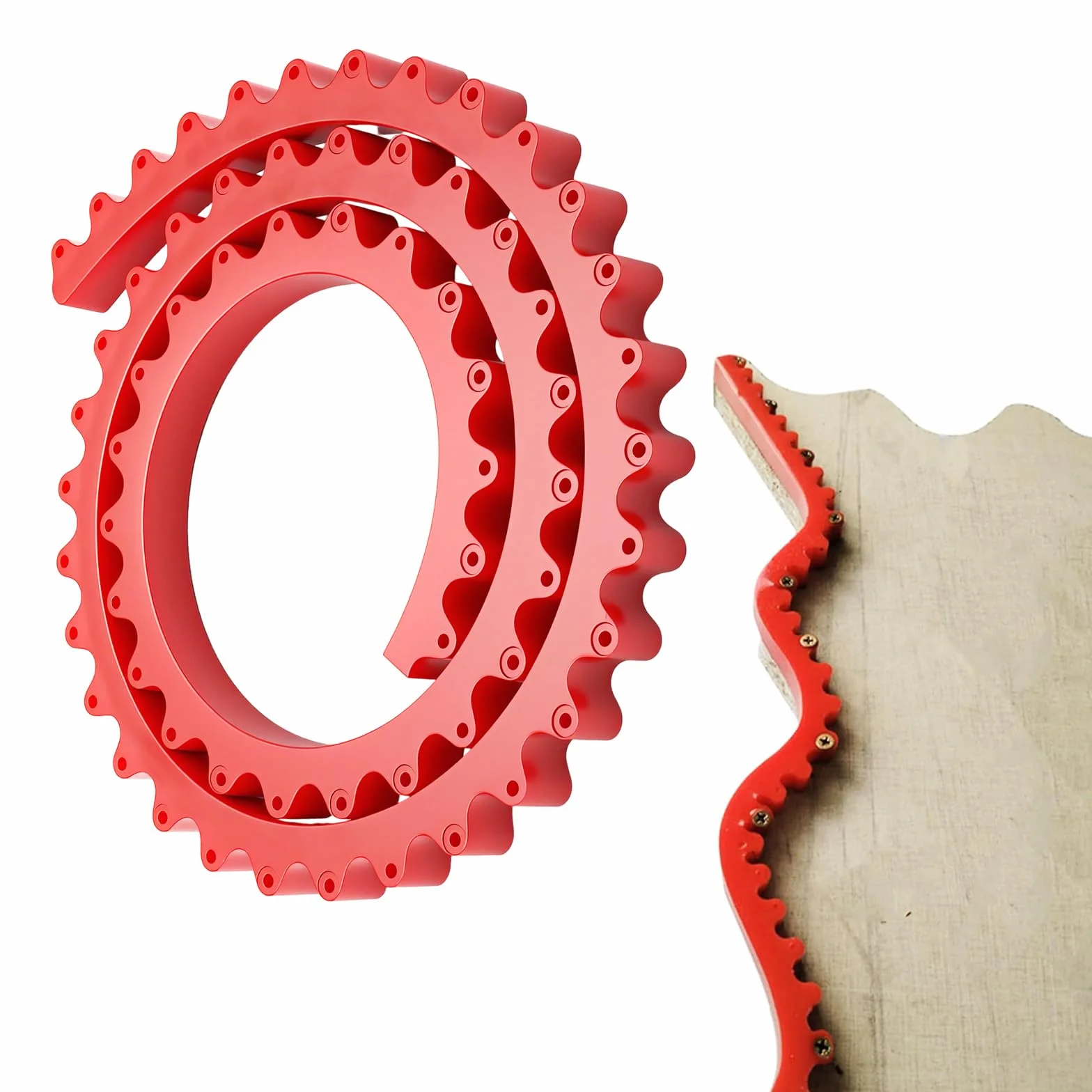 Sagoma per Fresatura Curva 2 m, Righello Curvo Flessibile per Lavorazione Legno