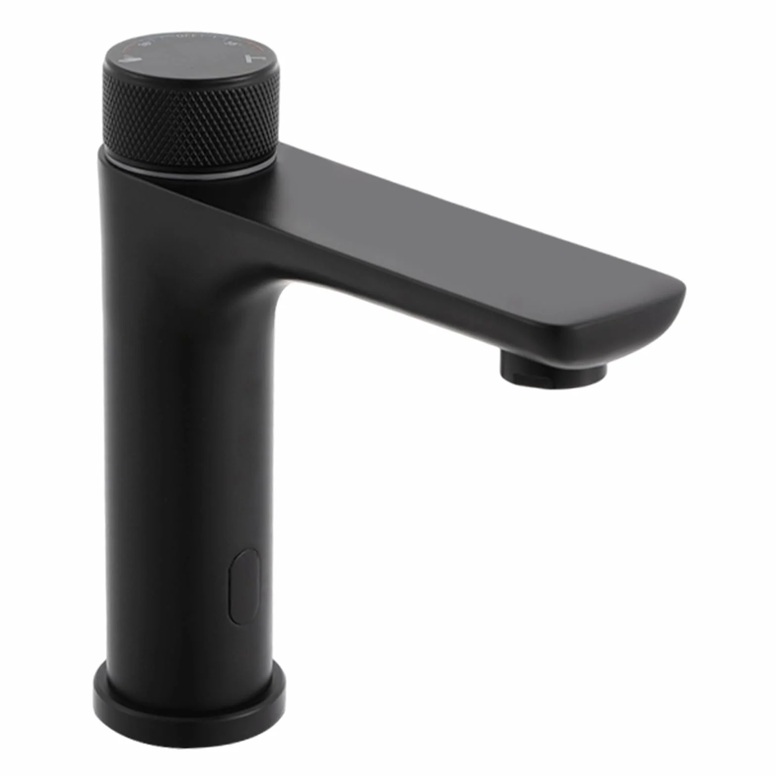Rubinetto a infrarossi per bagno senza contatto nero