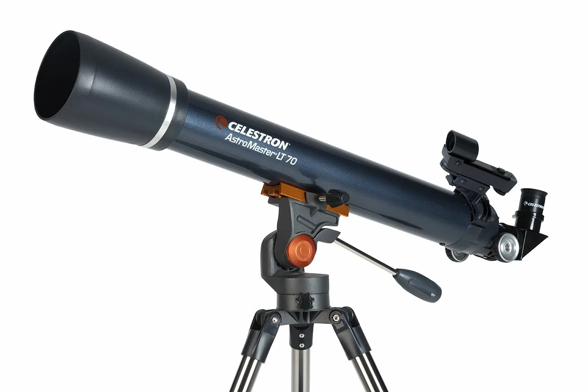 Celestron 21074 AstroMaster LT 70AZ Telescopio rifrattore, Blu scuro