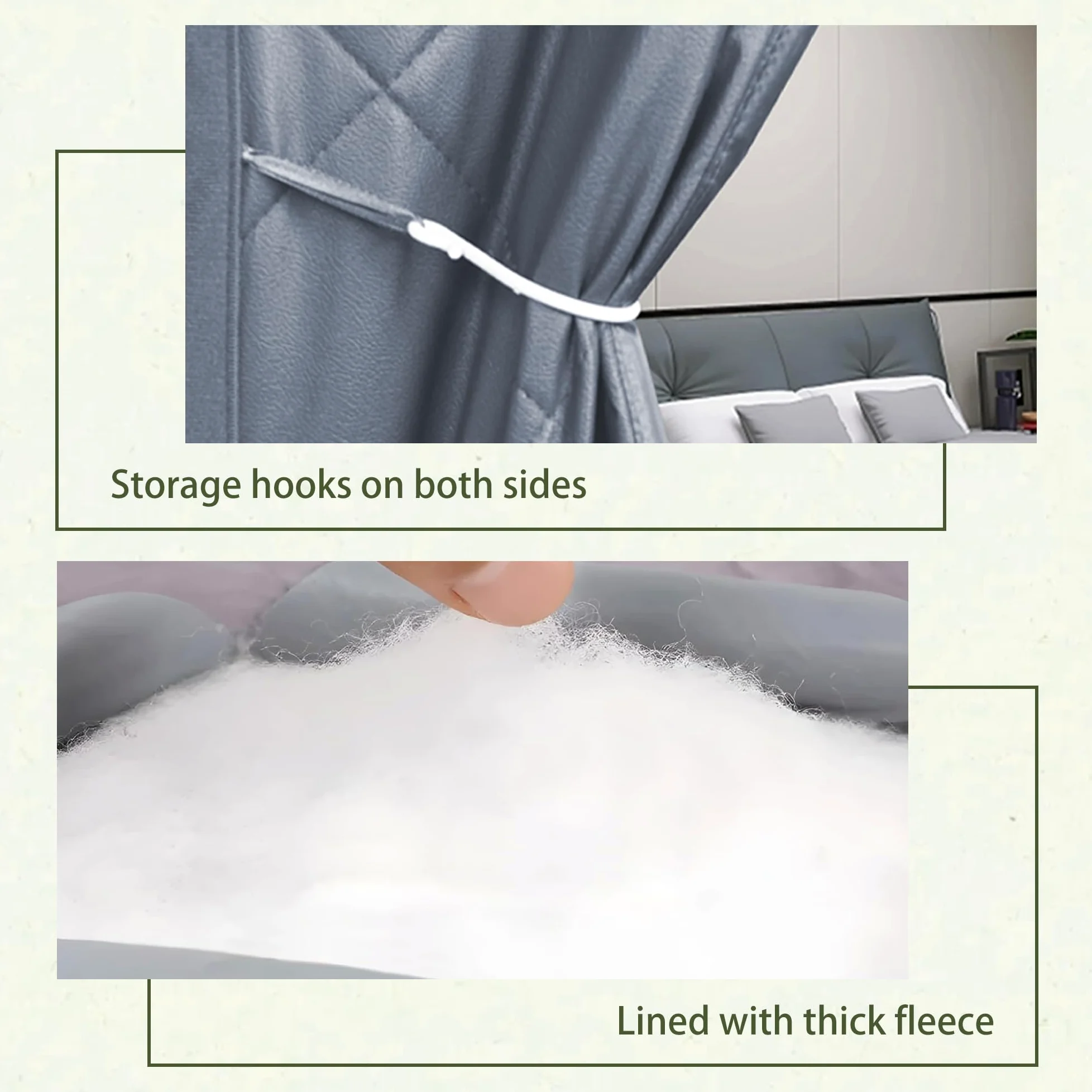 Tenda Termica Isolante 75 x 240 cm Blocca L'Aria Fredda, Riduce Rumore, Risparmio Energetico Tende Termica Magnetica per Porte per Balcone Soggiorno, grigio argento