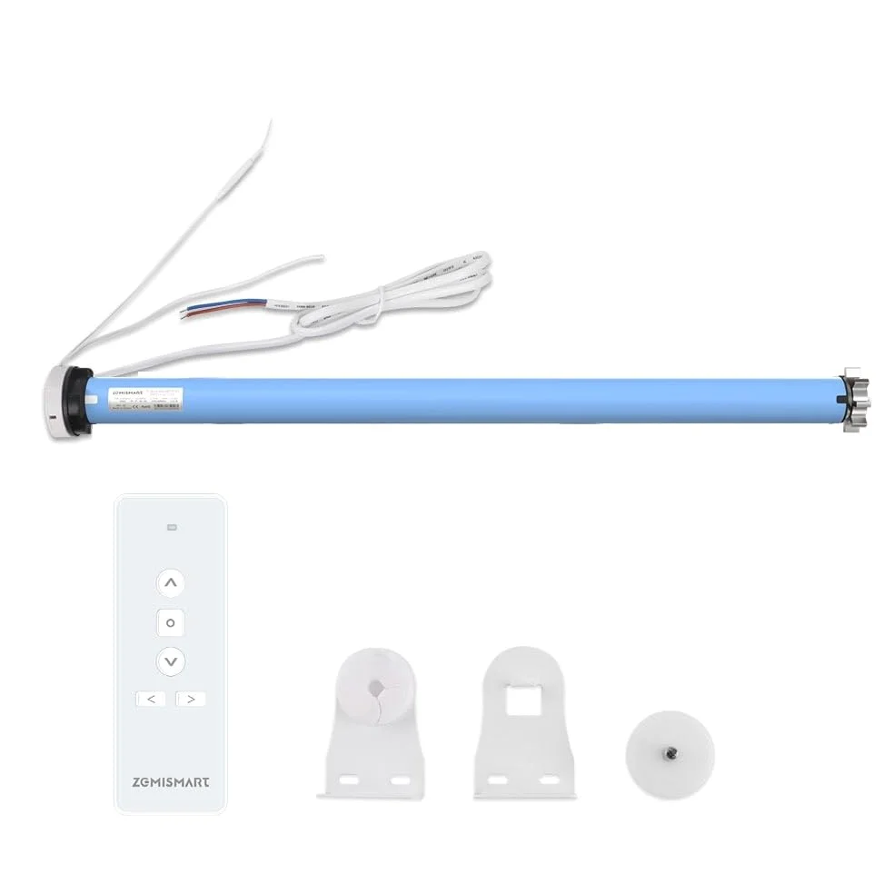 zemismart WiFi Motorizzato Tende a Rullo Motore per Tubo da 38 MM 2Nm Motore Tubolare per Otturatore Max 10 KG Blind Smart Life/Timer APP Tuya,Controllo Vocale Alexa Echo Telecomando (10)