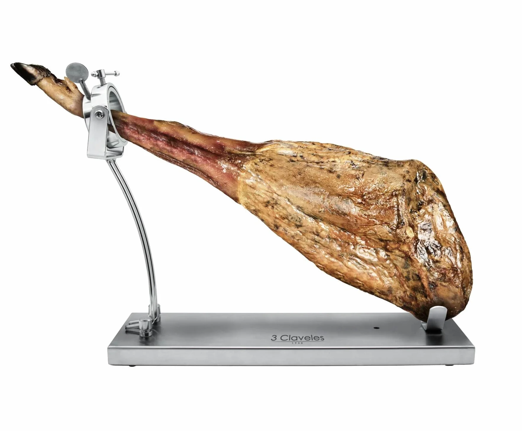 SOPORTE JAMONERO INOX PRO PLEGABLE CABEZAL GIRATORIO 3C