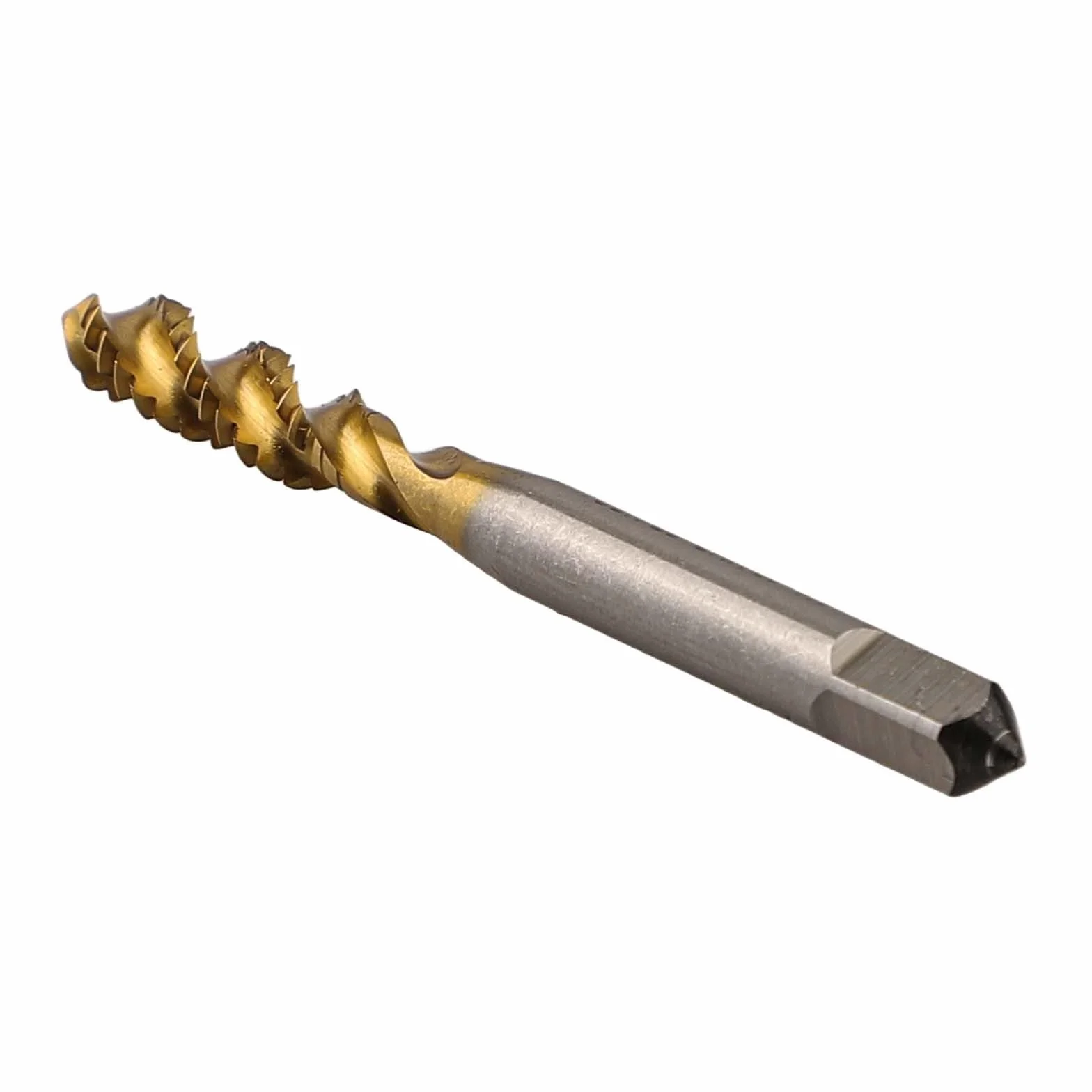 Maschio a spirale scanalato HSS 1/4 20 UNC per maschiatura acciaio alluminio plastica dura