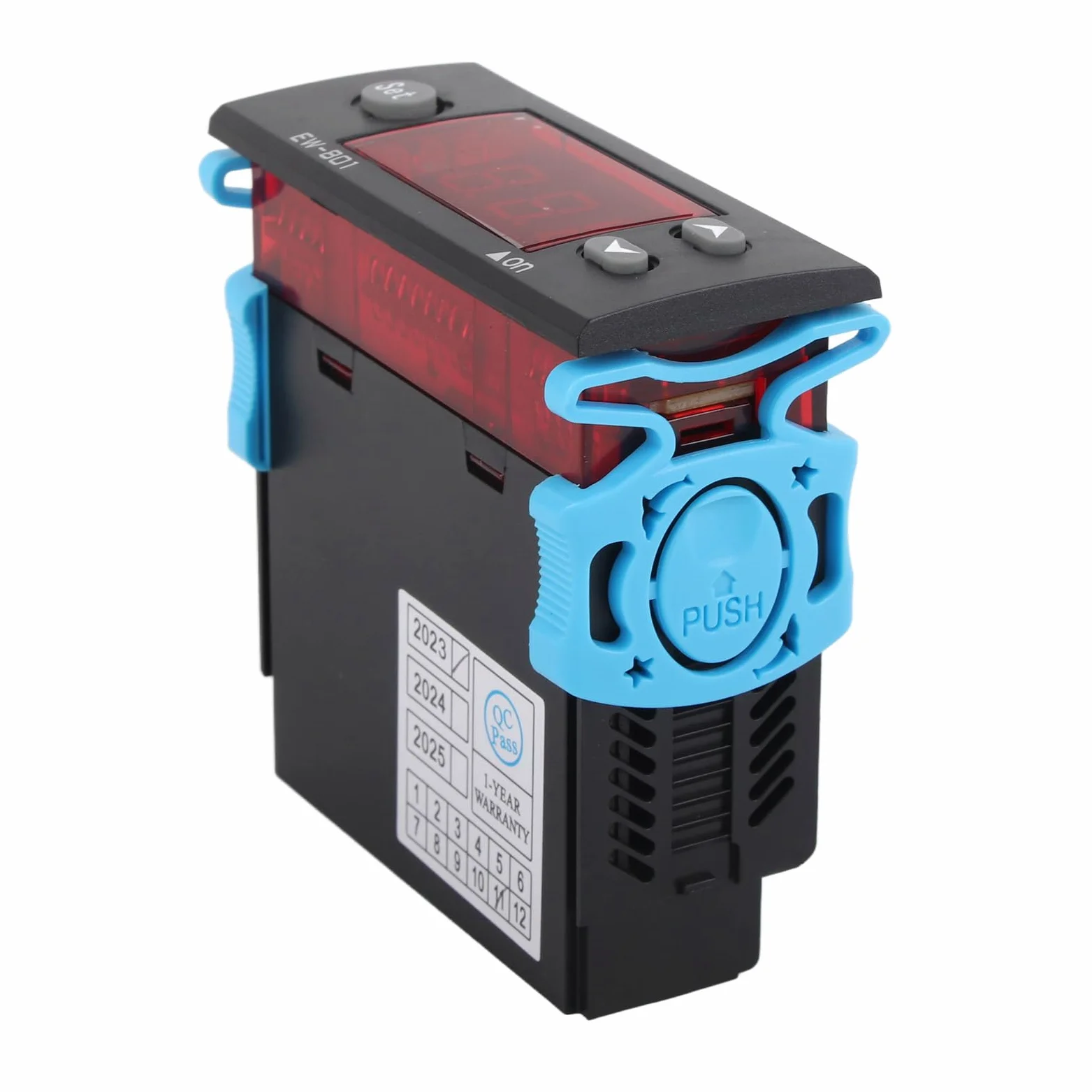 Bewinner Termostato Regolatore di Temperatura per Scaldabagno Solare Display Digitale con Sonde a Doppio Sensore, Termostato Differenziale Intelligente per Circolazione Pompa 2 ℃ ~ 99 ℃