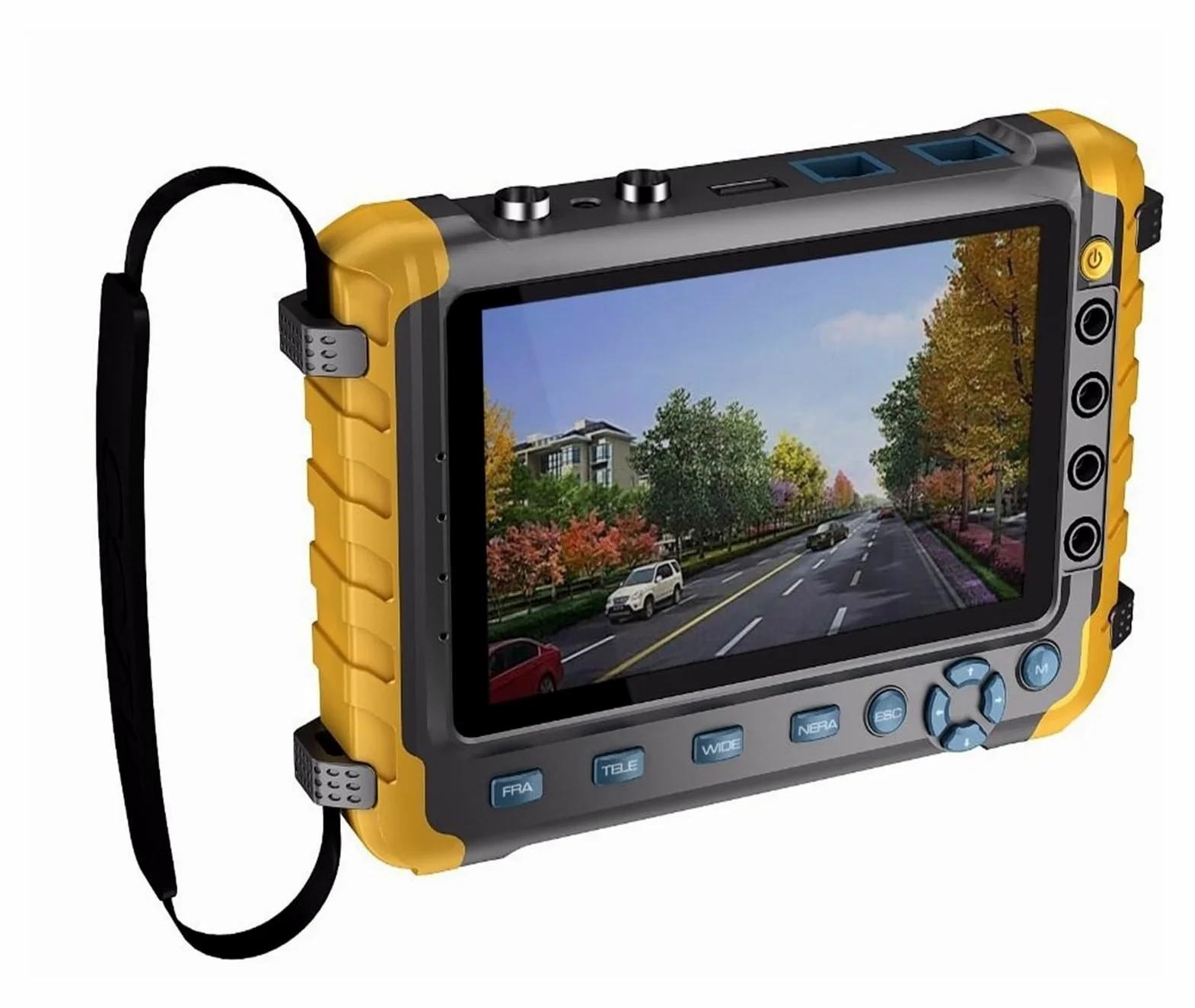 Tester Portatile per Fotocamere, CCTV IV8W AHD/CVI/TVI CVBS CCTV Tester Tester for Telecamere CCTV Tester AHD con Ingresso VGA Tester Video CFTV Mini Monitor Test di Videosorveglianza