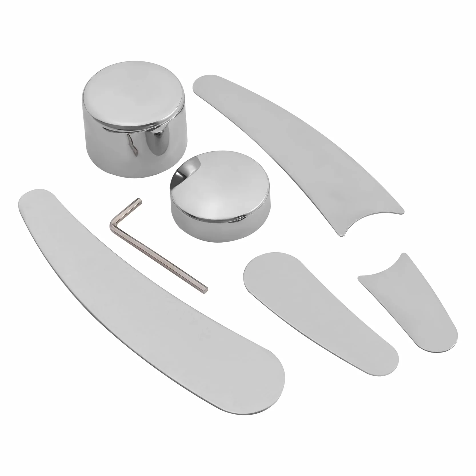 TCMT Chrome Pivot Bolt Set Kit Fit Harley Softail Fat Boy FLSTF Deluxe 00-07