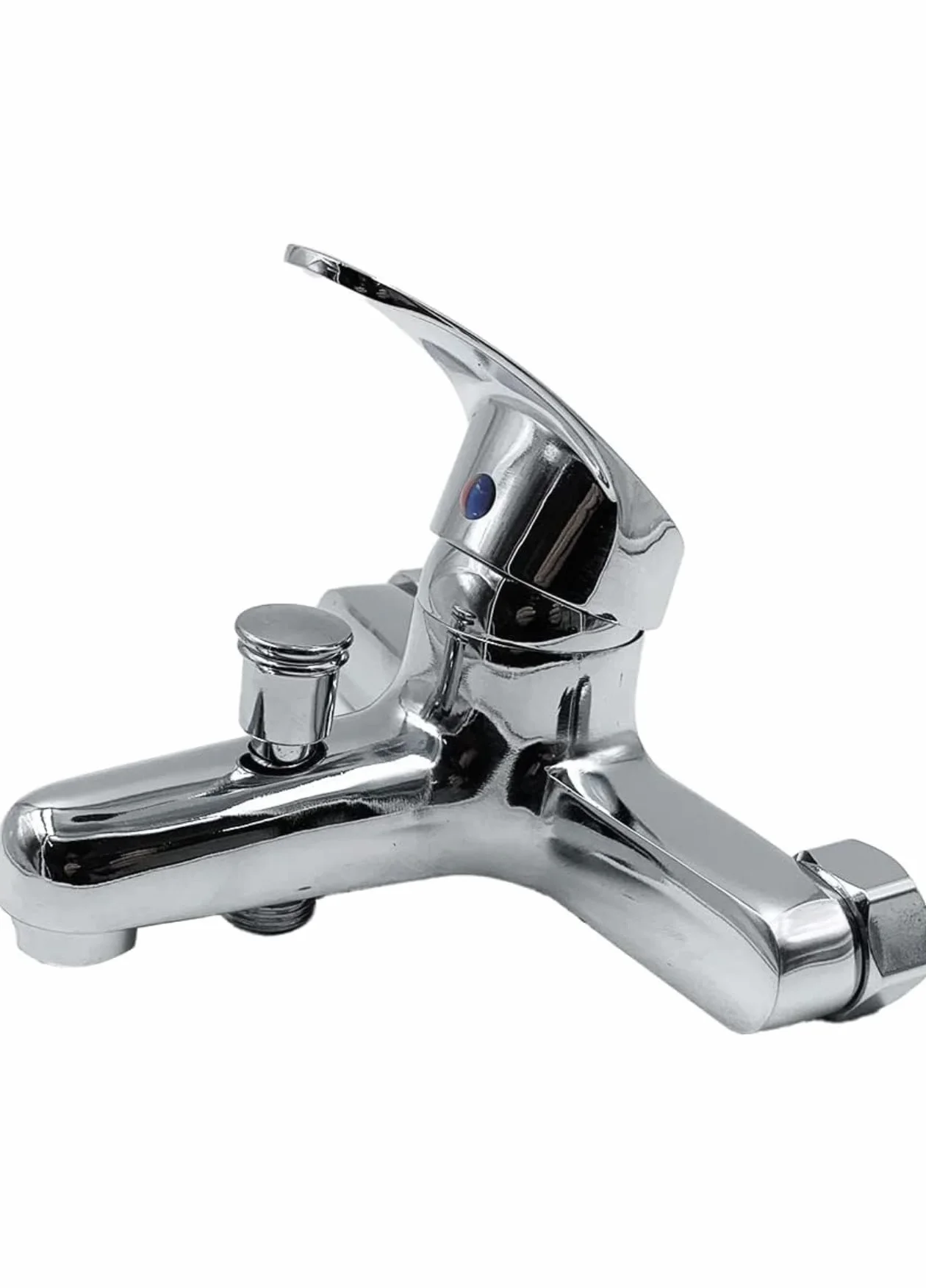 Bdit ACCESORI Rubinetto per vasca da bagno Rubinetto a parete Rubinetto Miscelatore per vasca da bagno cromato