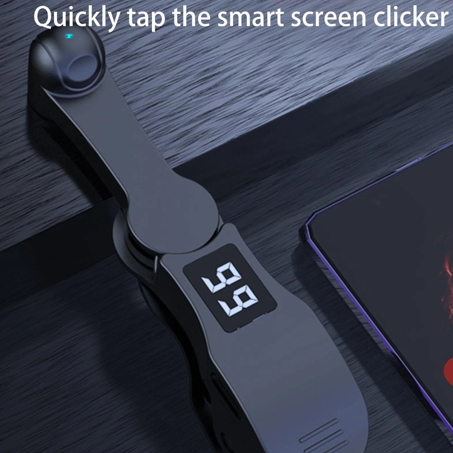 Generico Clicker Automatico per Smartphone,Simulazione Cliccatore Continuo | Gadget per Piace in Live Video e Shopping