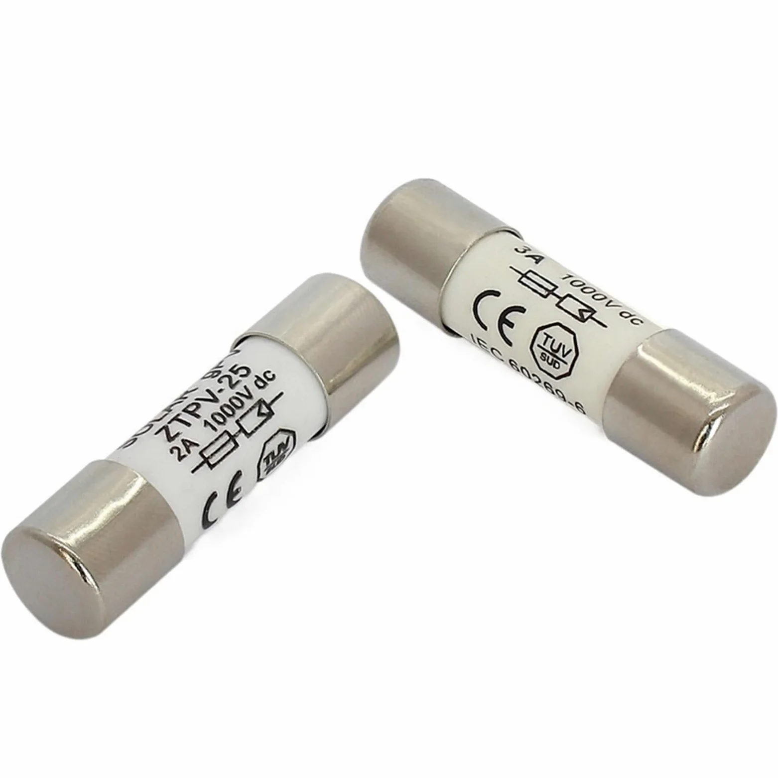20 fusibili solari fotovoltaici 1000 V 10 * 38 mm 12 A 15 A 20 A BX0234