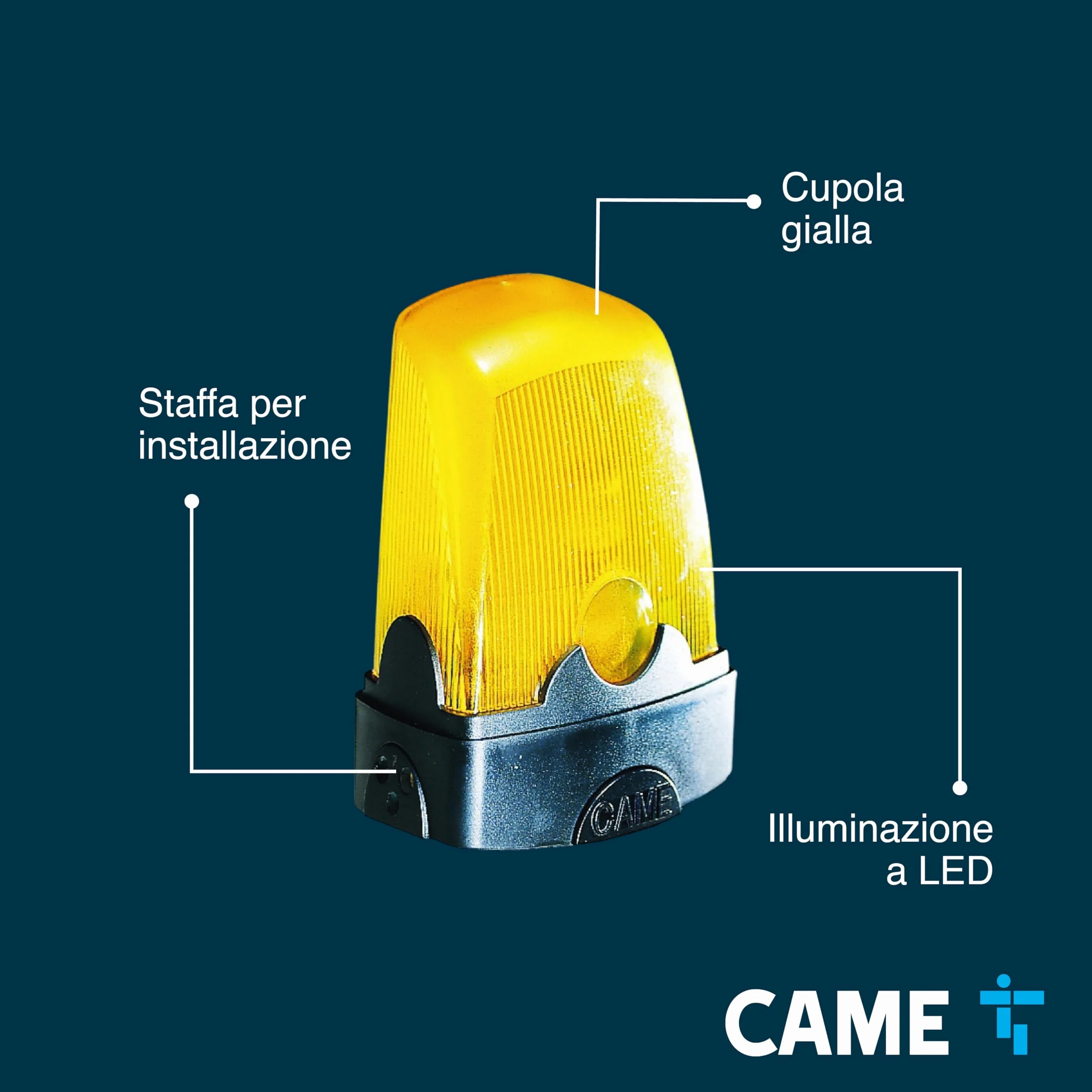 CAME KLED Lampeggiatore LED 120-230 V AC segnalazione alta visibilità
