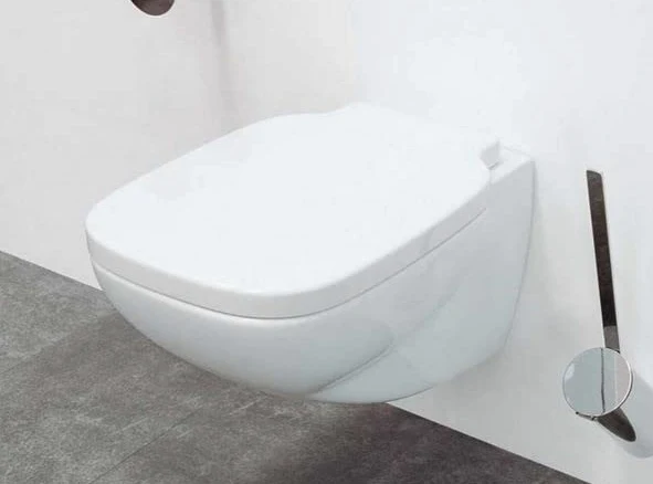 Copriwater per FLAMINIA SPRINT AVVOLGENTE come ORIGINALE TERMOINDURENTE BIANCO cerniera inox normale o rallentata soft close