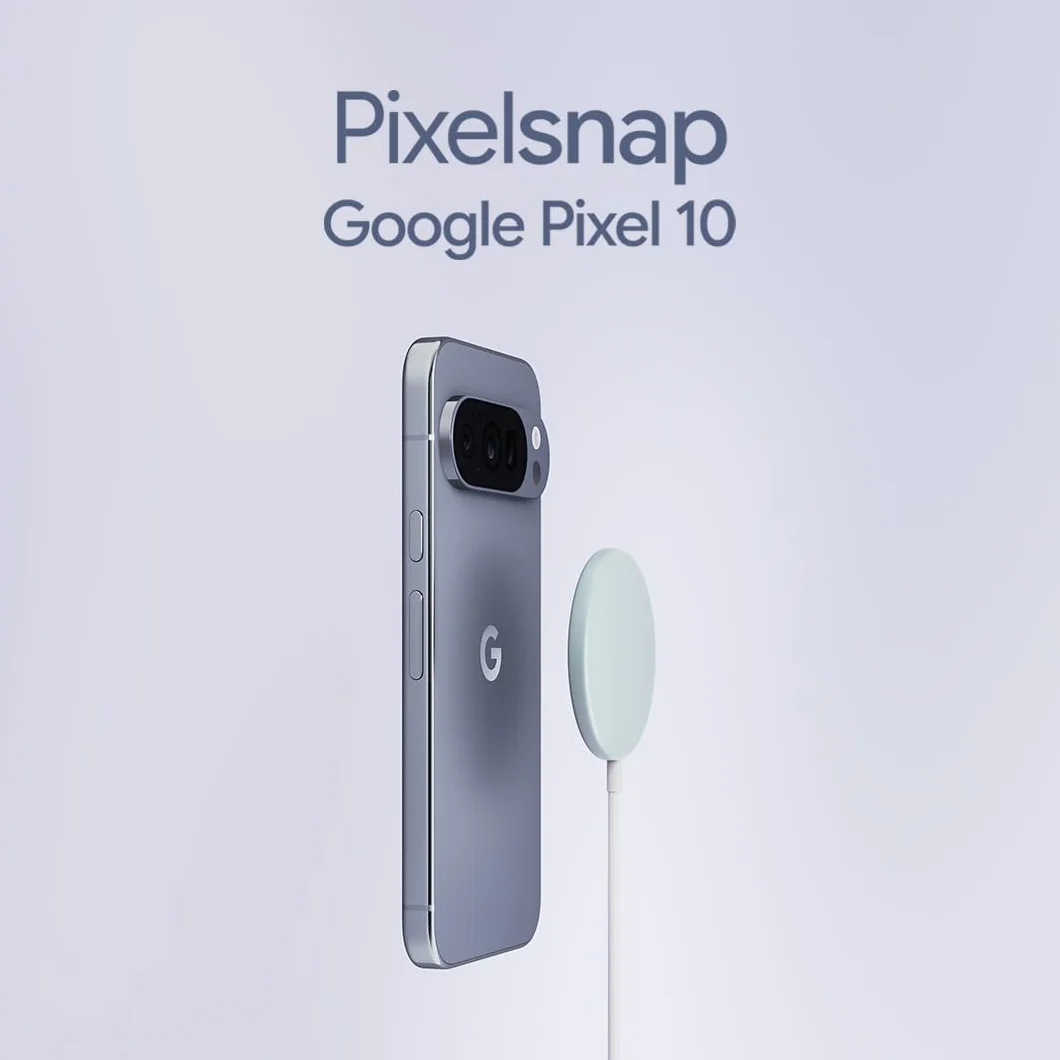 Google Caricatore Pixelsnap - Caricabatterie wireless Qi2 da 25 W (Made by Google)
