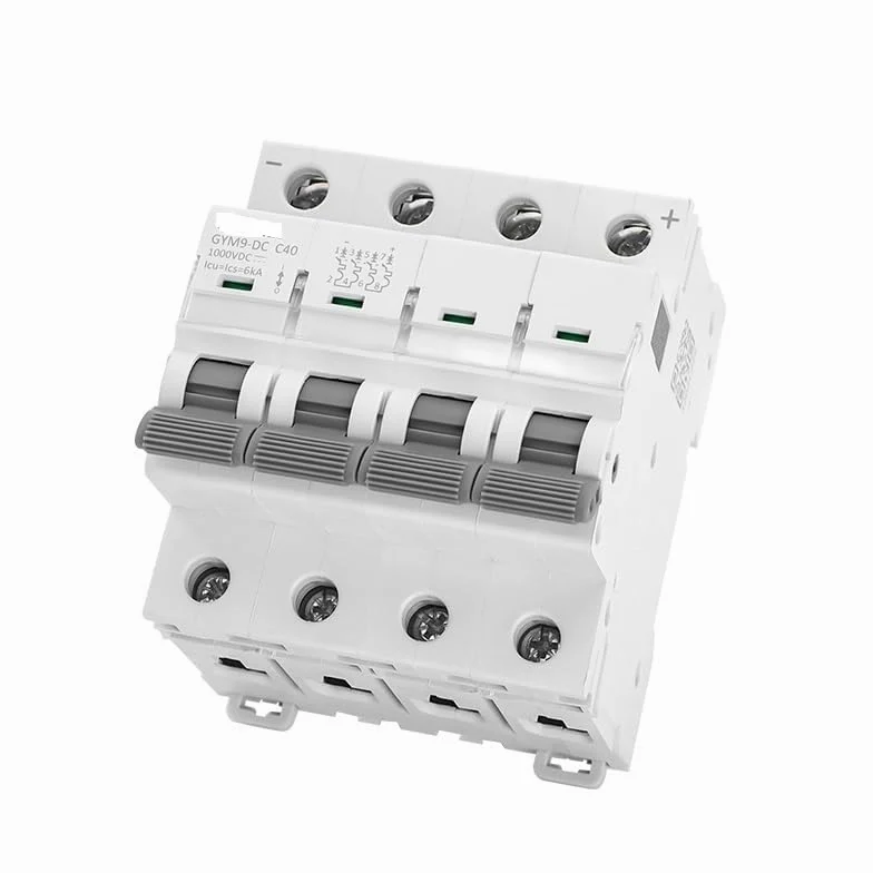 Interruttore magnetotermico, Mini interruttore automatico MCB DC 1000 V 6A 10A 16A 20A 25A 32A 40A 50A 63A 4 poli(10a)