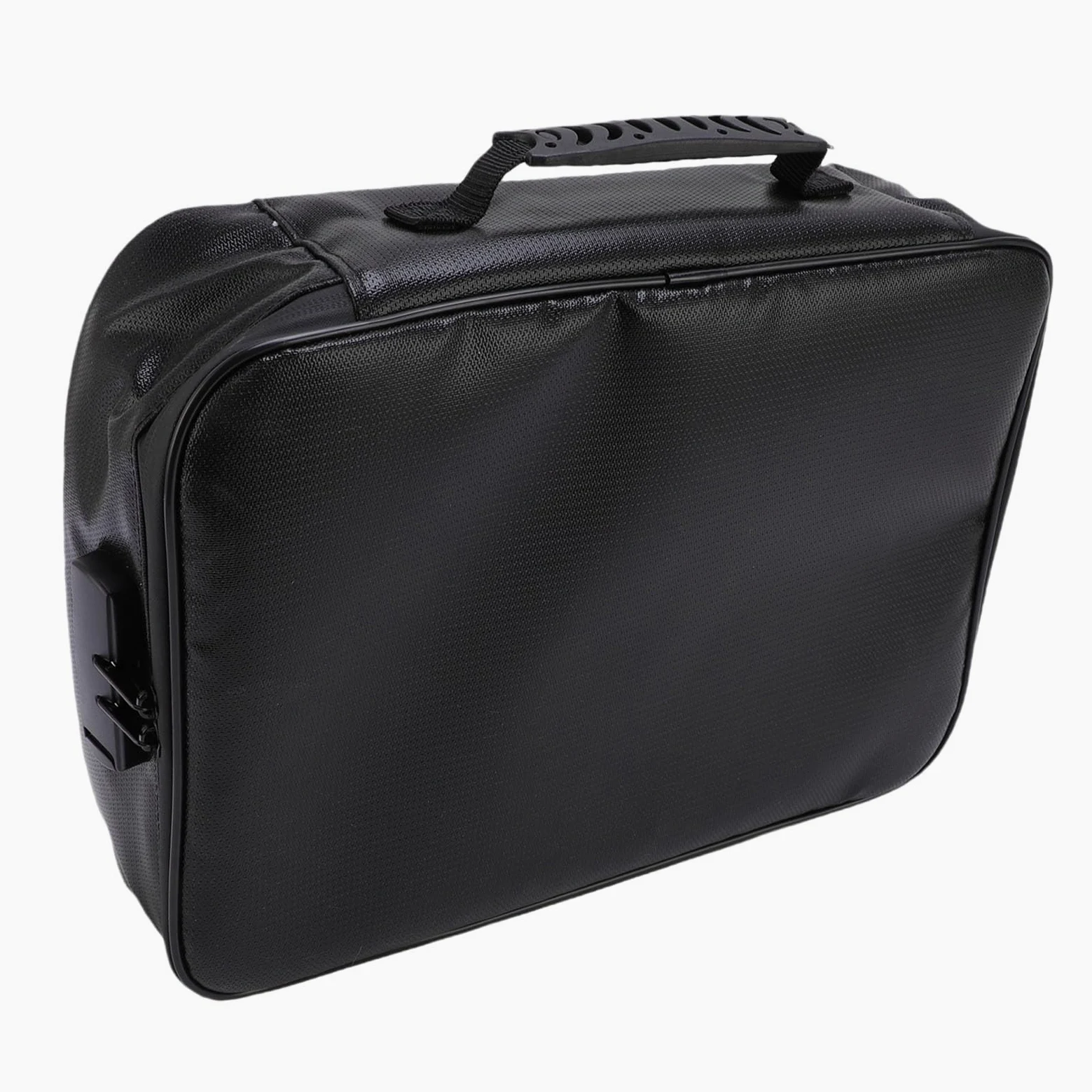 Scatola Portadocumenti Ignifuga Borsa Portadocumenti Ignifuga con Serratura - Custodia Portatile per Documenti Importanti, Passaporti e Altro - Custodia Rigida 36x28x9 Cm con Grande capacità