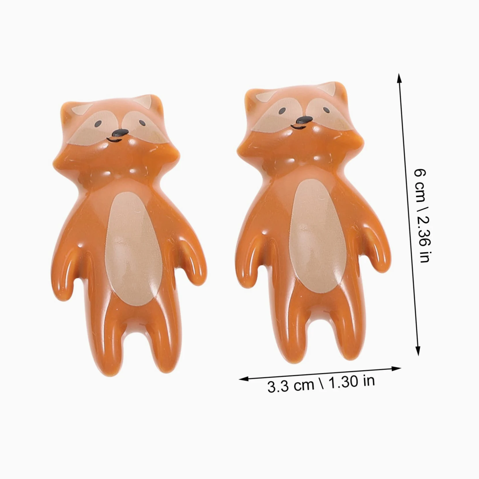 NUOBESTY Pomelli Facili da Installare a Forma di Animale in Ceramica 8 Pezzi Decorativi per Armadio e Mobile per Camera dei Ragazzo Ragazza