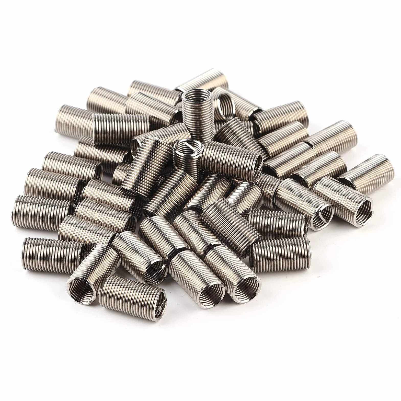 Inserti per Filettatura M10X1.25 Elicoil 50 Pezzi Acciaio Inossidabile