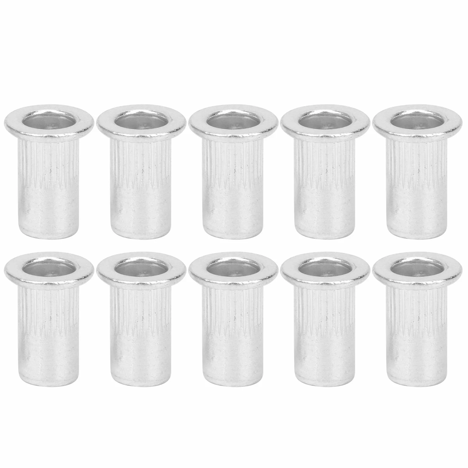 Rivetti Ciechi M5 100 Pezzi Inserti per Dadi in Alluminio Dadi Filettati