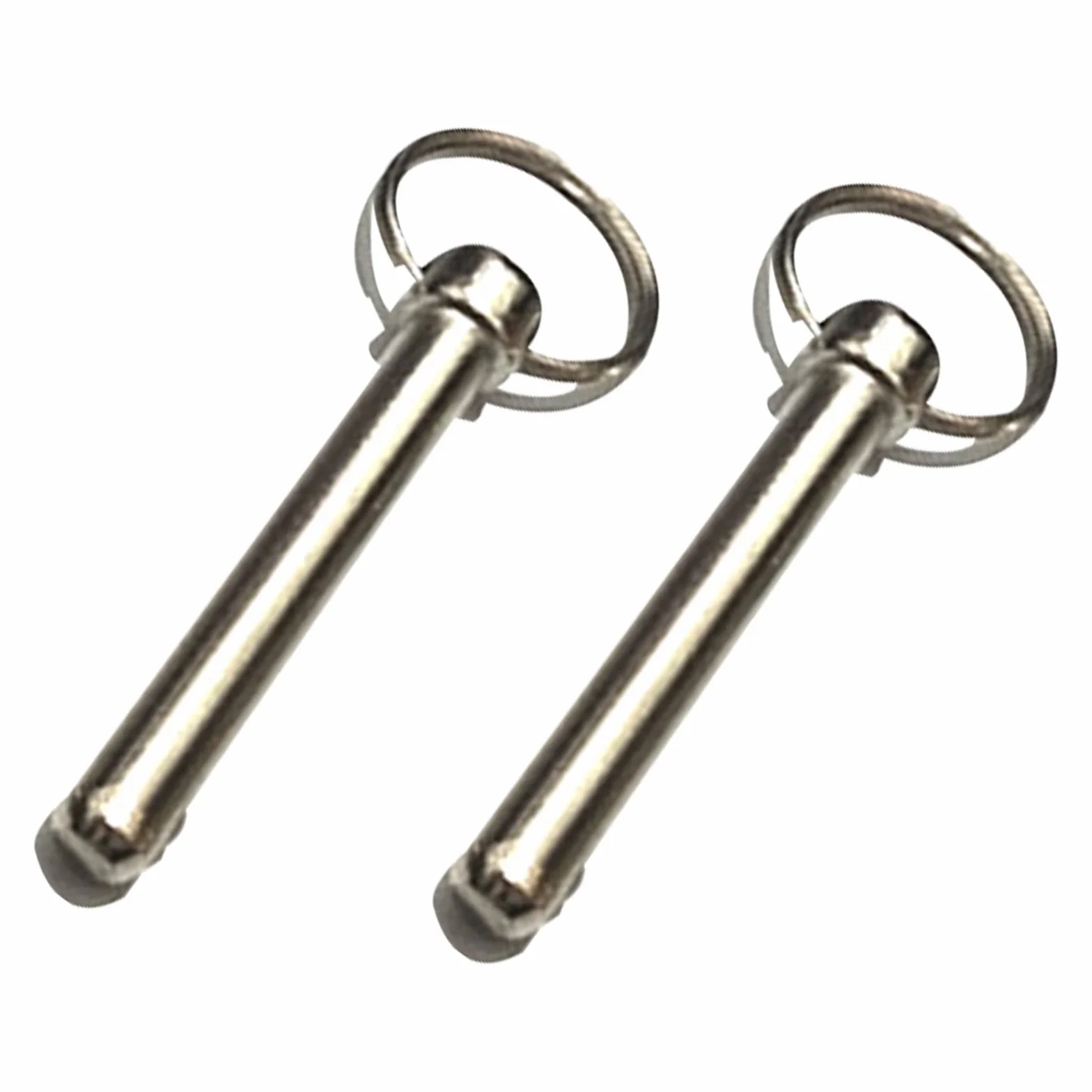 Set di 5 Perni a Sgancio Rapido in Acciaio Inox Spinotti del Gancio con Palla di Fissaggio, Diametro 8 Mm, Lunghezza Totale 72 Mm, per Accessori Barche Come Bimini