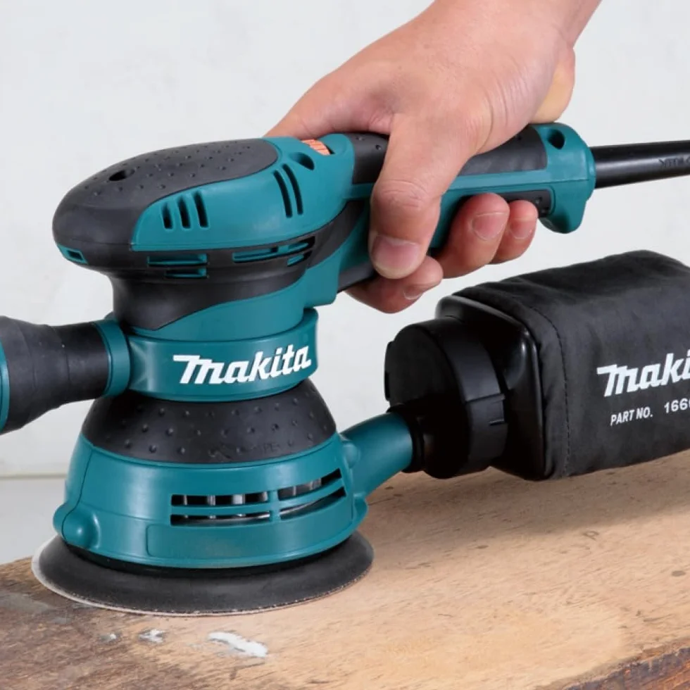 Makita BO5041 - Levigatrice Rotorbitale electronica 125 mm 300W 4000-12000 rpm 1.4 kg