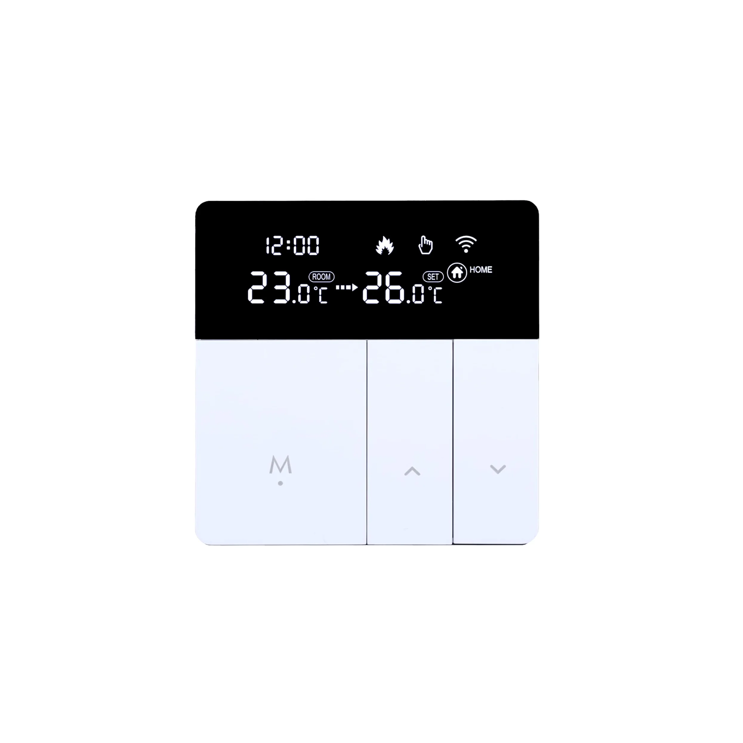 i8 Smart WiFi Termostato con controllo vocale (Alexa/Google) - Termostato interno programmabile, risparmio energetico, telecomando tramite app