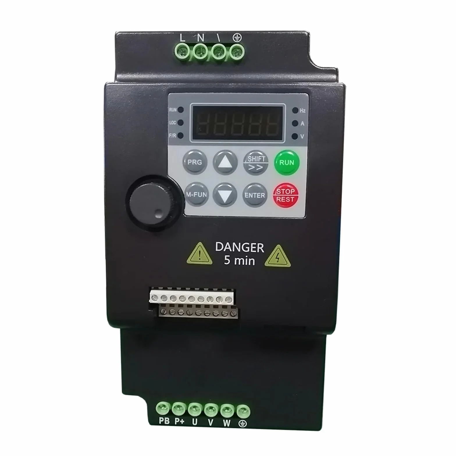 Inverter a frequenza variabile VFD 220 V 380 V 0,75/1,5/2,2/3,7/4/5,5 kW, regolatore di velocità con Controllo vettoriale(2.2KW 220V 1PH-3PH)