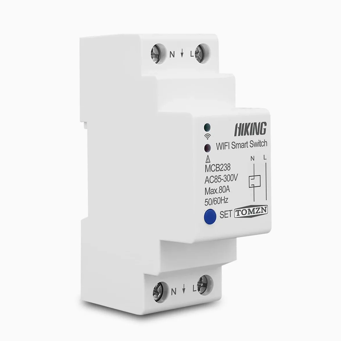 Interruttore Magnetotermico Differenziale Telecomando interruttore intelligente 80A 2P Din Wifi