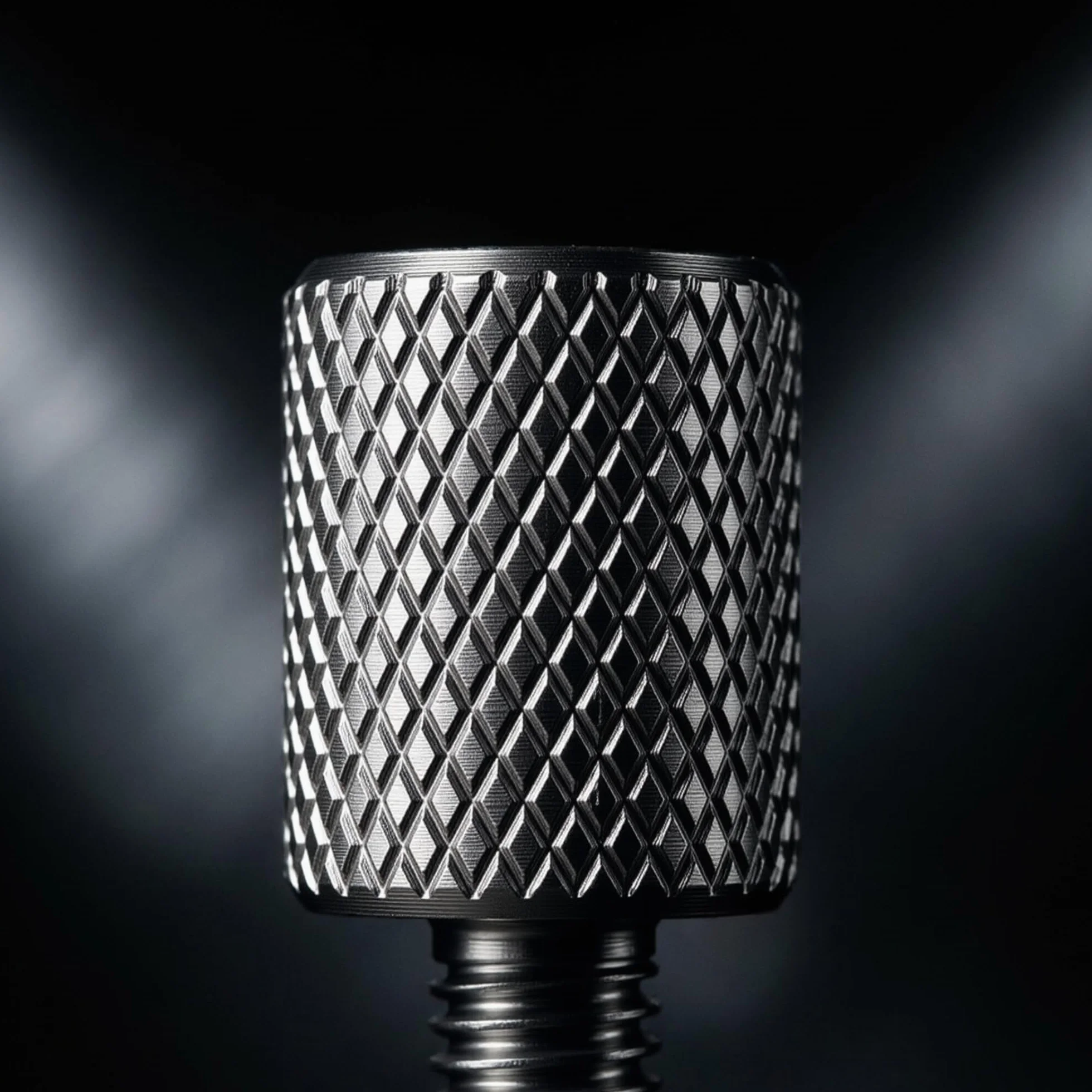 PrecisionGeek Viti zigrinate M3 x 12mm Acciaio Inossidabile 4 pz