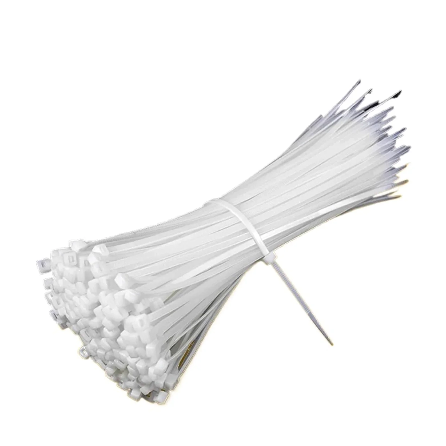 Fascette per Cavi Fascetta stringicavo autobloccante in plastica, in Nylon, Bianca, Organizer for Fissare Cavi, Fascette stringicavo(3.5x300mm(White))