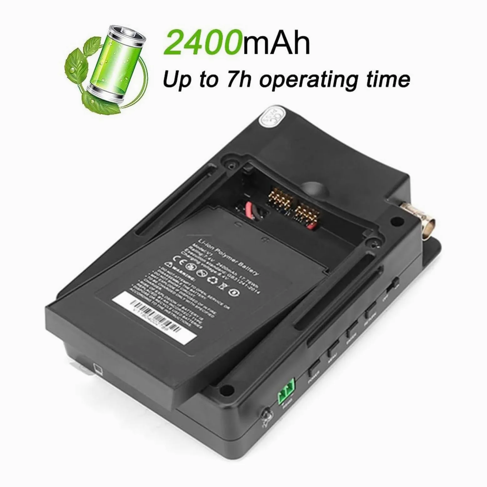 Tester CCTV Tester for Telecamera IP da Polso Portatile da 4 Pollici Tester CCTV 4K H.265 IP CVBS CVI TVI AHD Tester for Telecamera analogica con Poe/IP(with Wire Tracker)
