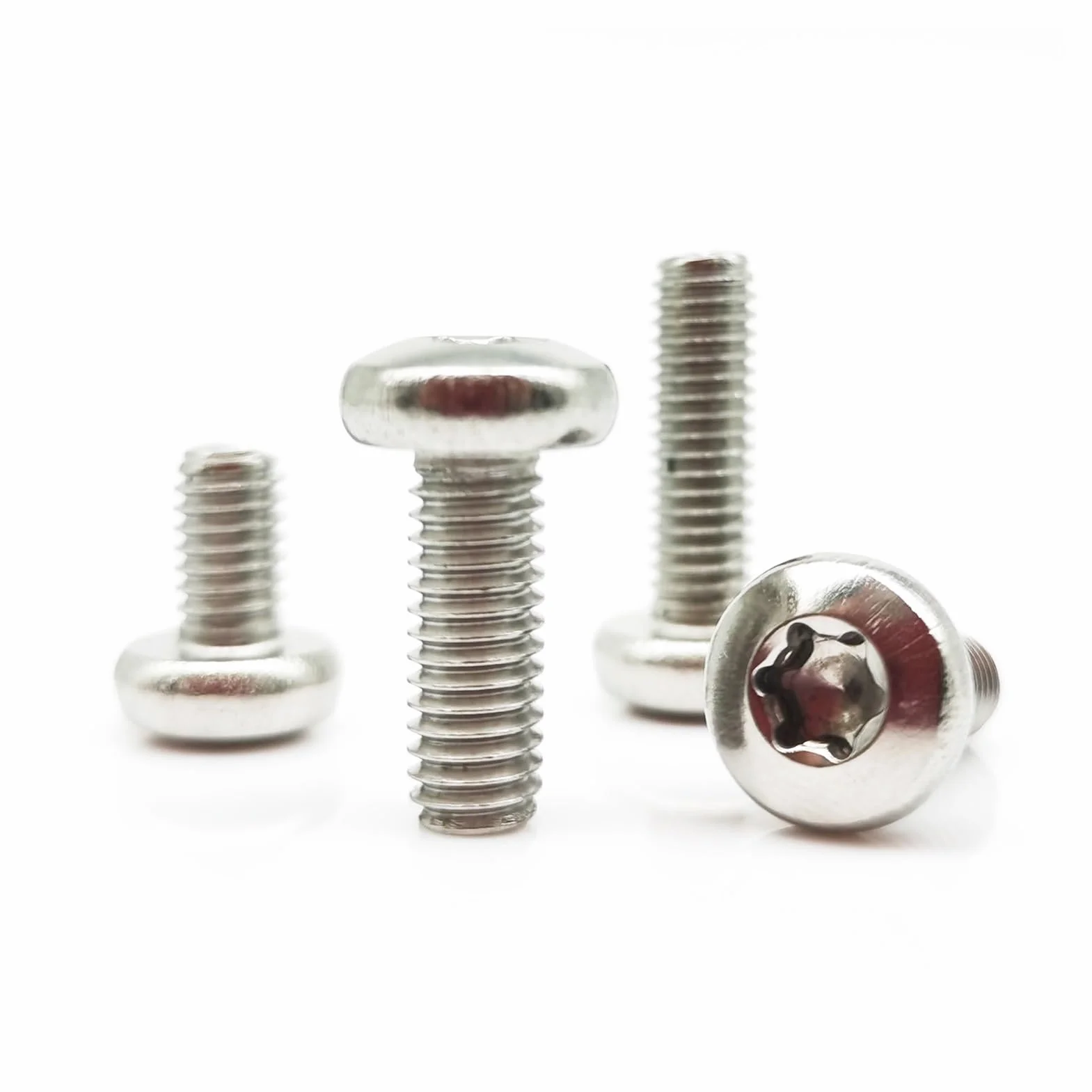 Bullone In Acciaio Inox A2-70 Torx Pan Vite A Testa Tonda M3 M3.5 M4 GB2672 304 L 3-60mm 10pcs