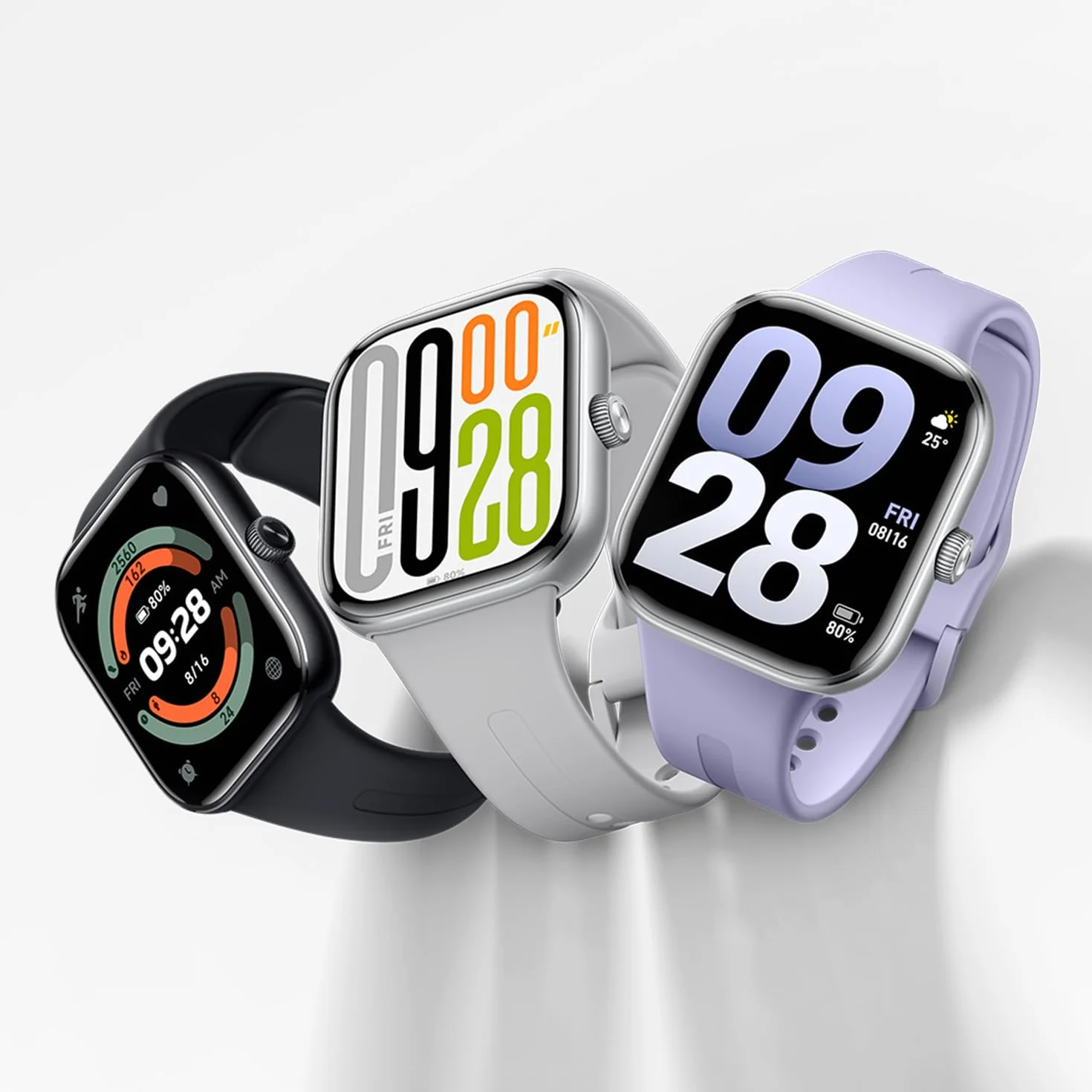 XIAOMI Redmi Watch 5, Smartwatch con display AMOLED 2.07", Chiamate Bluetooth, Autonomia 24 giorni, Resistenza Acqua 5 ATM, Monitoraggio Frequenza Cardiaca e SpO2, Sistema GNSS integrato, Nero