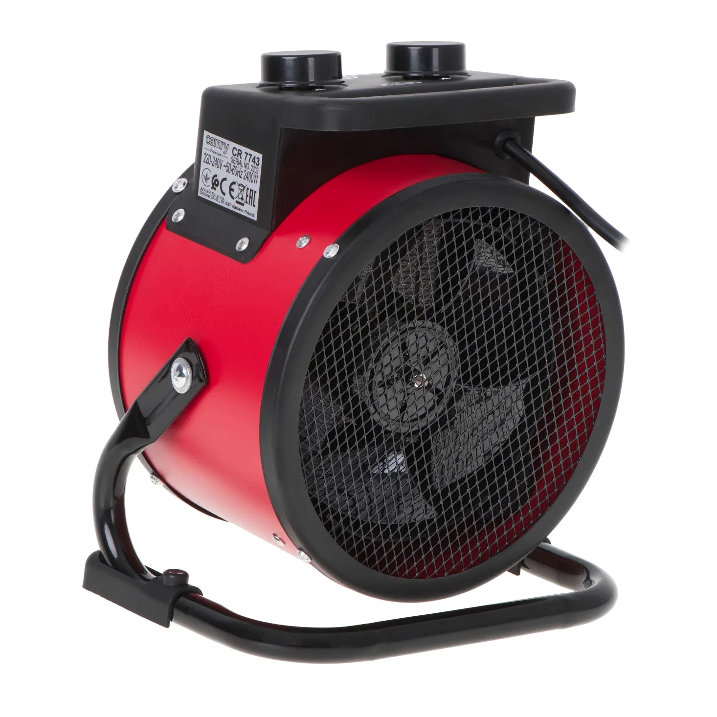 Camry CR 7743 Riscaldamento extra 2400W