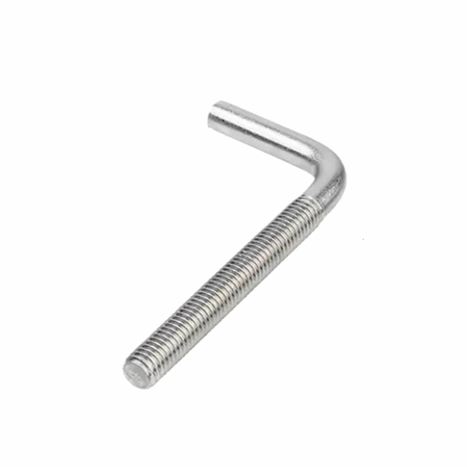 Bullone di ancoraggio ad angolo retto a forma di L in acciaio inossidabile 304 M6X50 5 pezzi