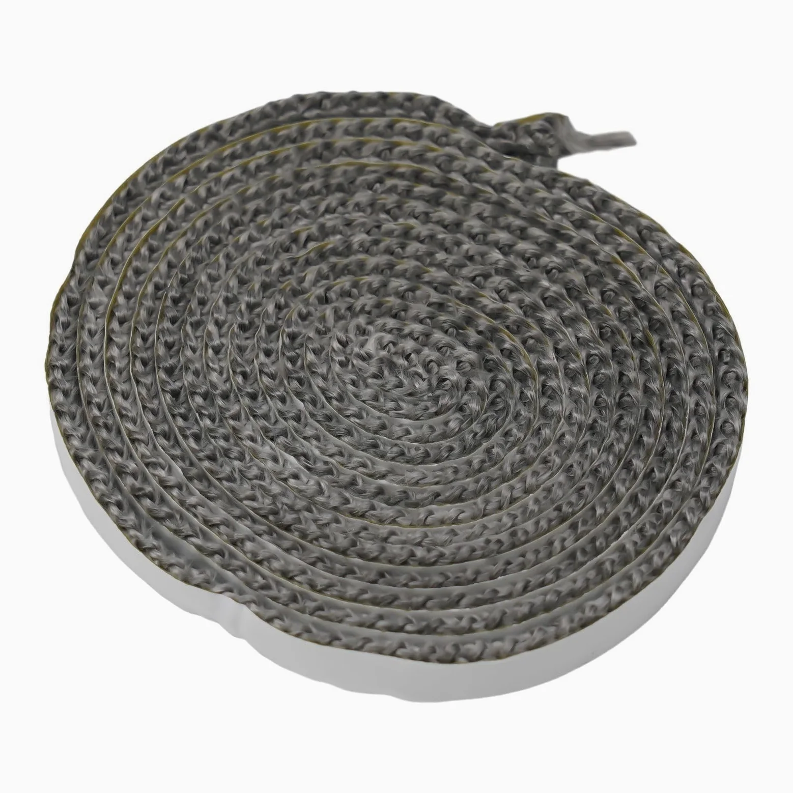 Corda piatta per stufe, Guarnizione in vetro con corda nera for stufa in fibra di 10 mm/15 mm x 2 for, caldaia, forno(10mm)