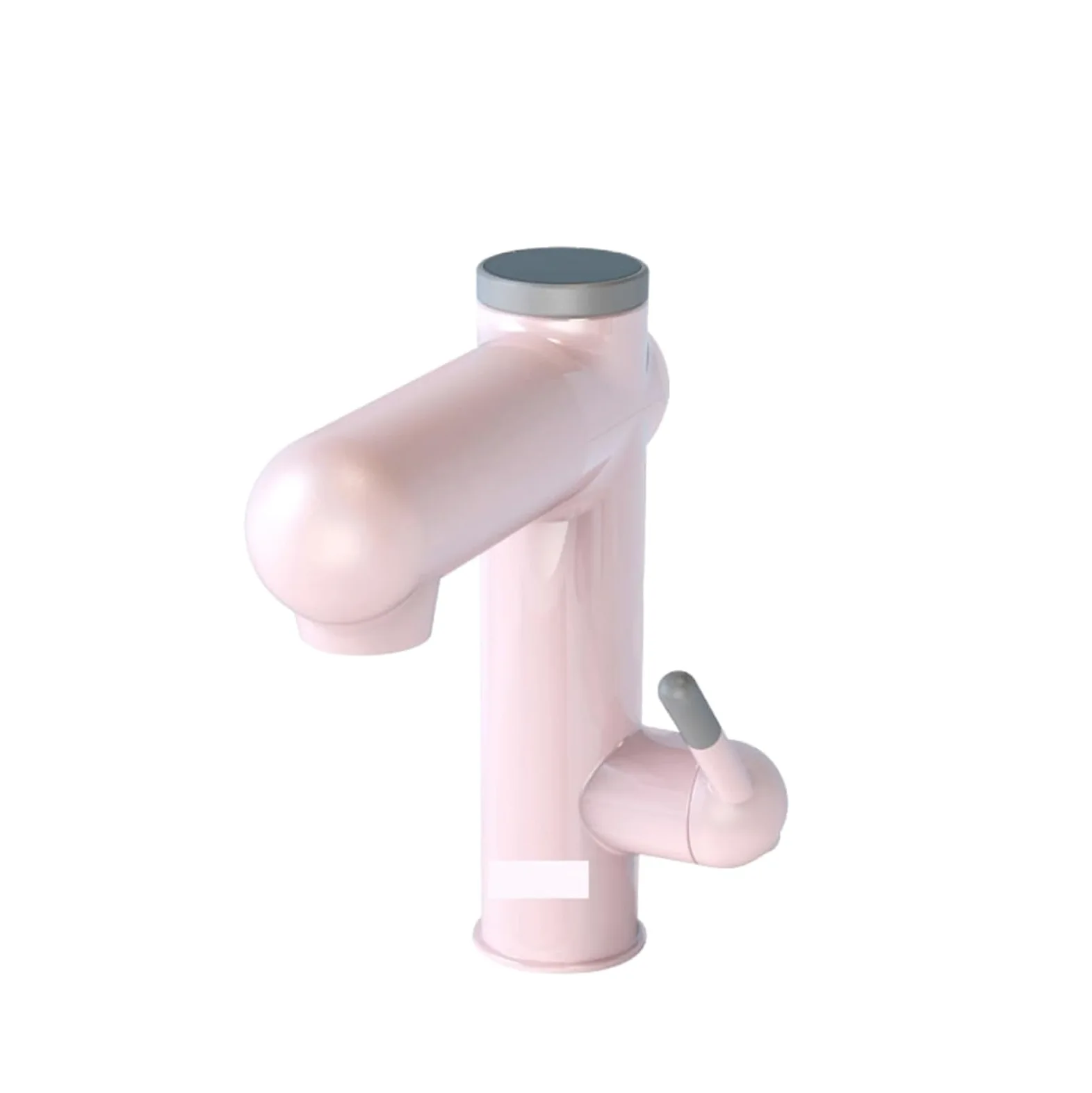 Scaldabagno elettrico Acqua calda istantanea che scorre Rubinetto elettrico 2 in 1 Rubinetto da cucina Bagno LED digitale(Pink)
