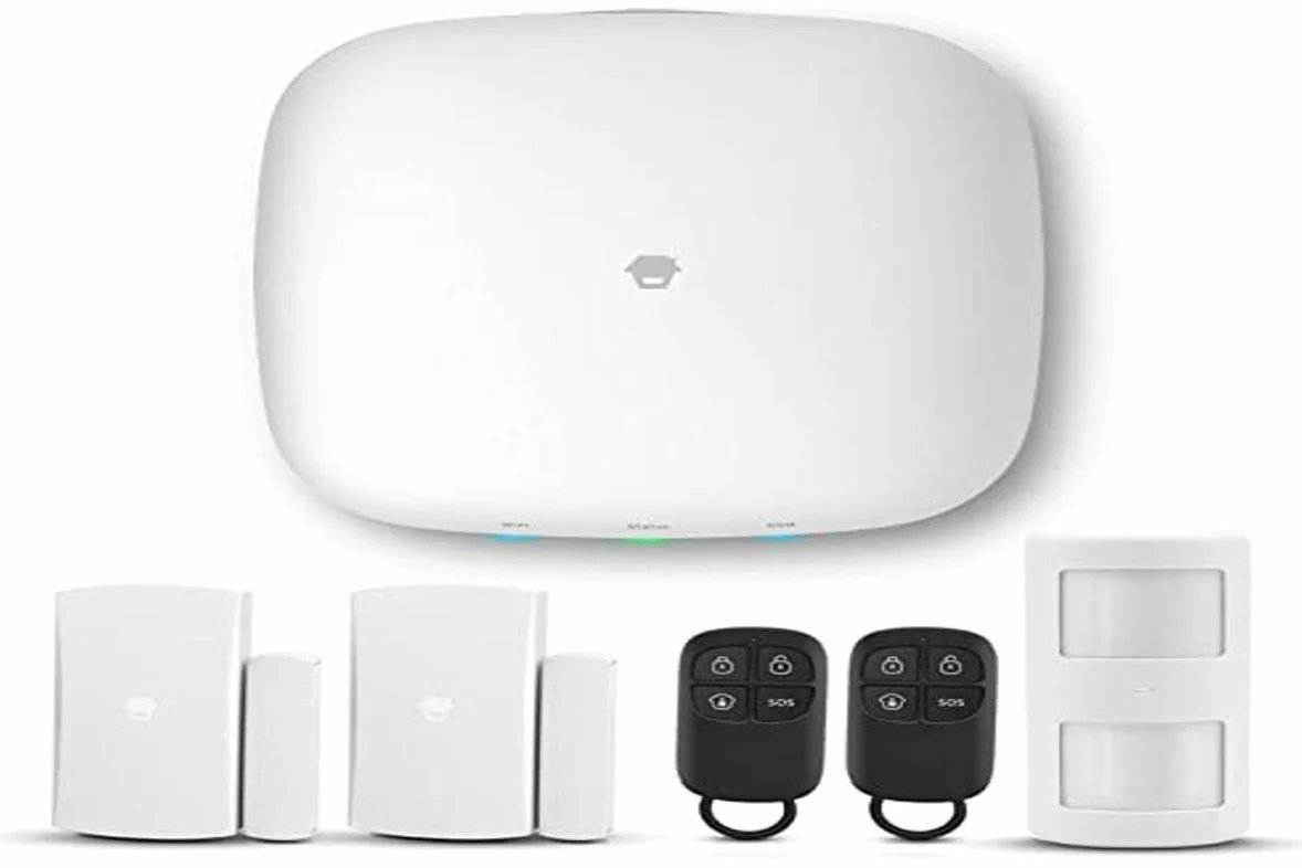 Chuango LTE-400 - Allarme domestico senza fili con sirena - Sistema di sicurezza domestica & SPS-260 Sirena solare wireless - Allarme antifurto con luce stroboscopica lampeggiante rossa