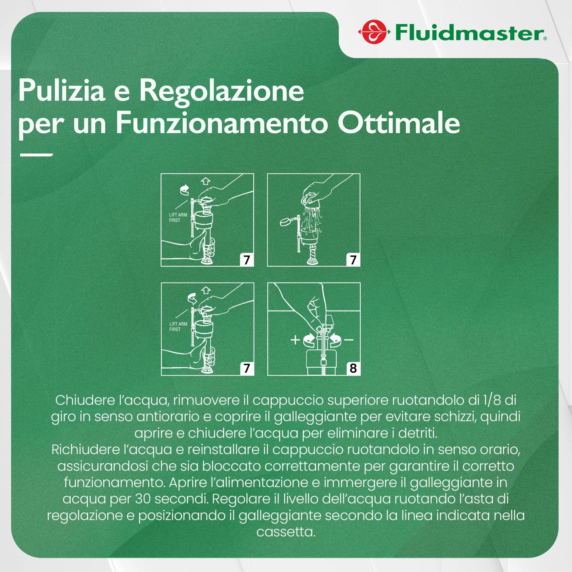 Fluidmaster 400EL Galleggiante inferiore