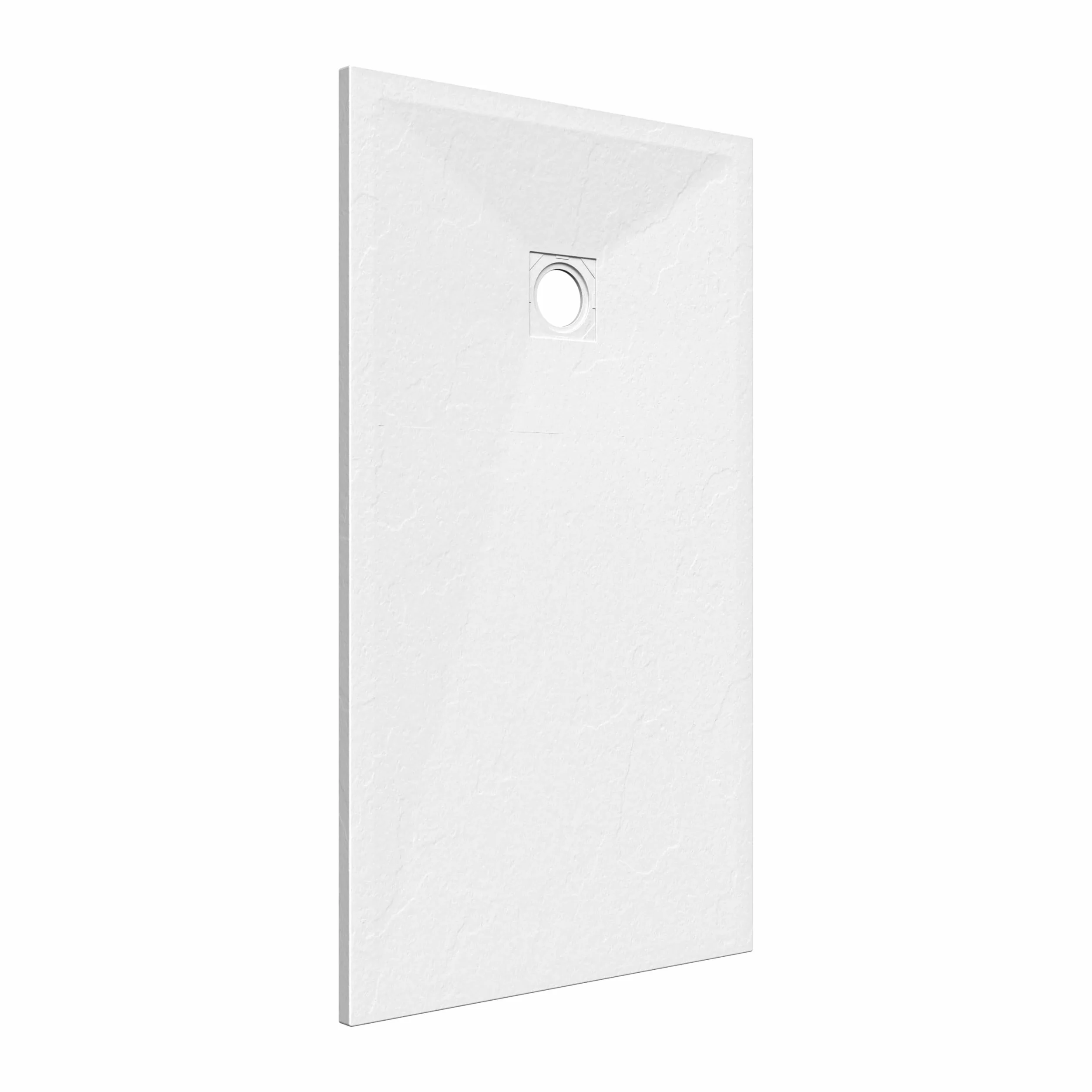 Piatto Doccia Marmoresina Bianco Antiscivolo 90x170 h3cm Effetto Pietra