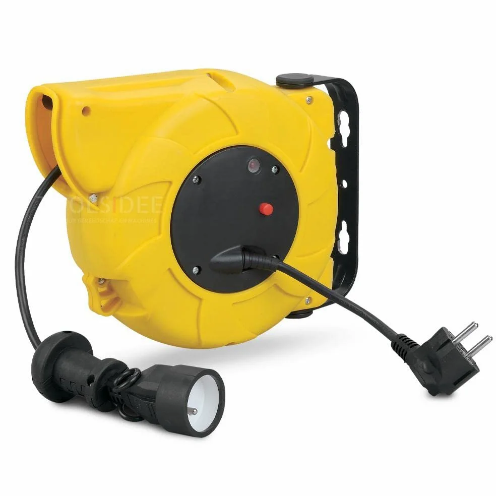 I-WATTS Avvolgitore elettrico automatico da montare a parete - 20m
