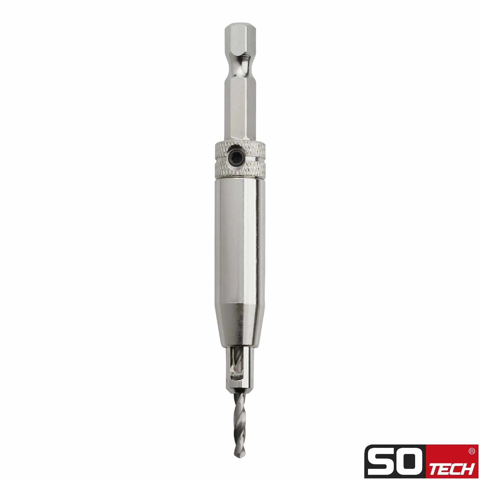 SOTECH punta di centraggio Ø 2,7 mm HSS4241 acciaio codolo esagonale ausilio foratura cerniere bussola guida molla