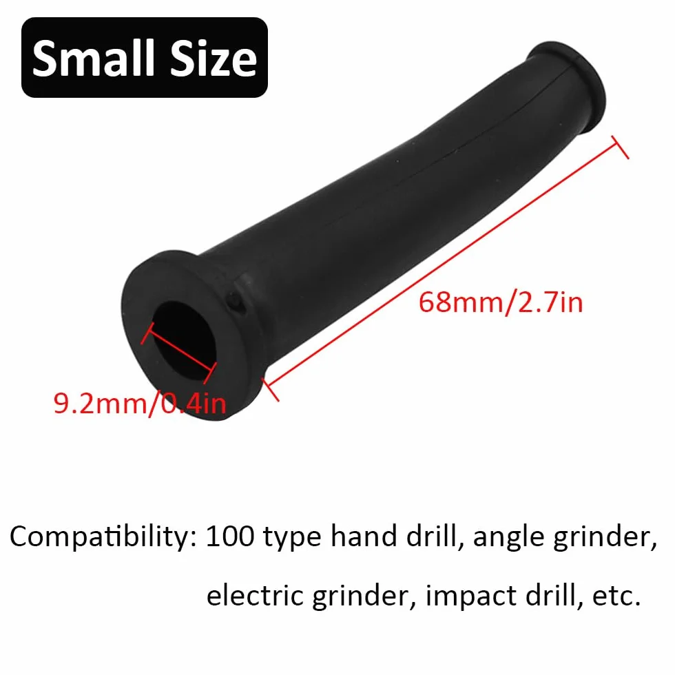 Protezioni per Cavi per Smerigliatrici Angolari, Manicotti in Gomma per Cavi da 70 * 8mm, Gestione Cavi, Accessori di Protezione per Cavi per Trapano Elettrico (5 pezzi)