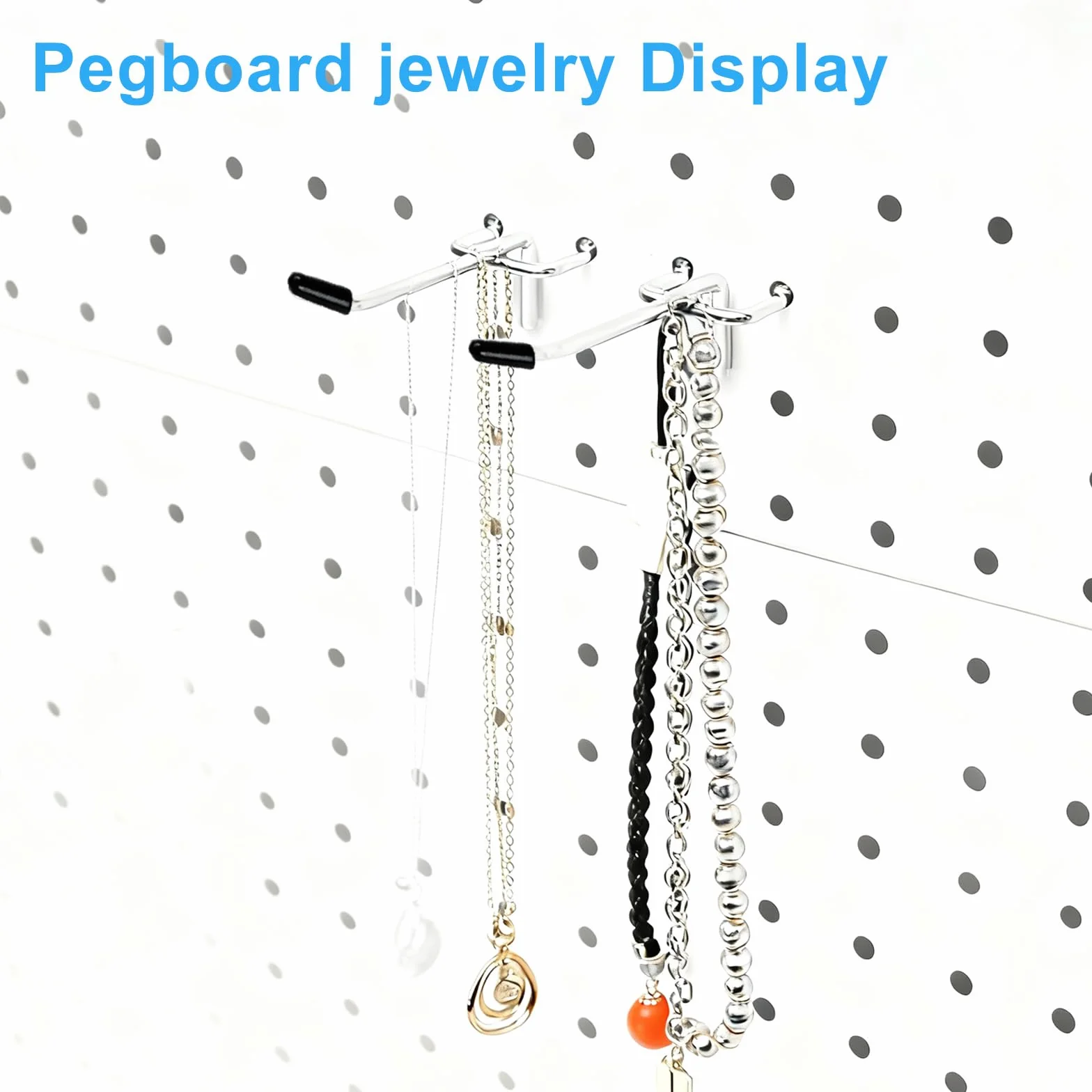 Ganci per parete forata 2,5 cm accessori officina montaggio