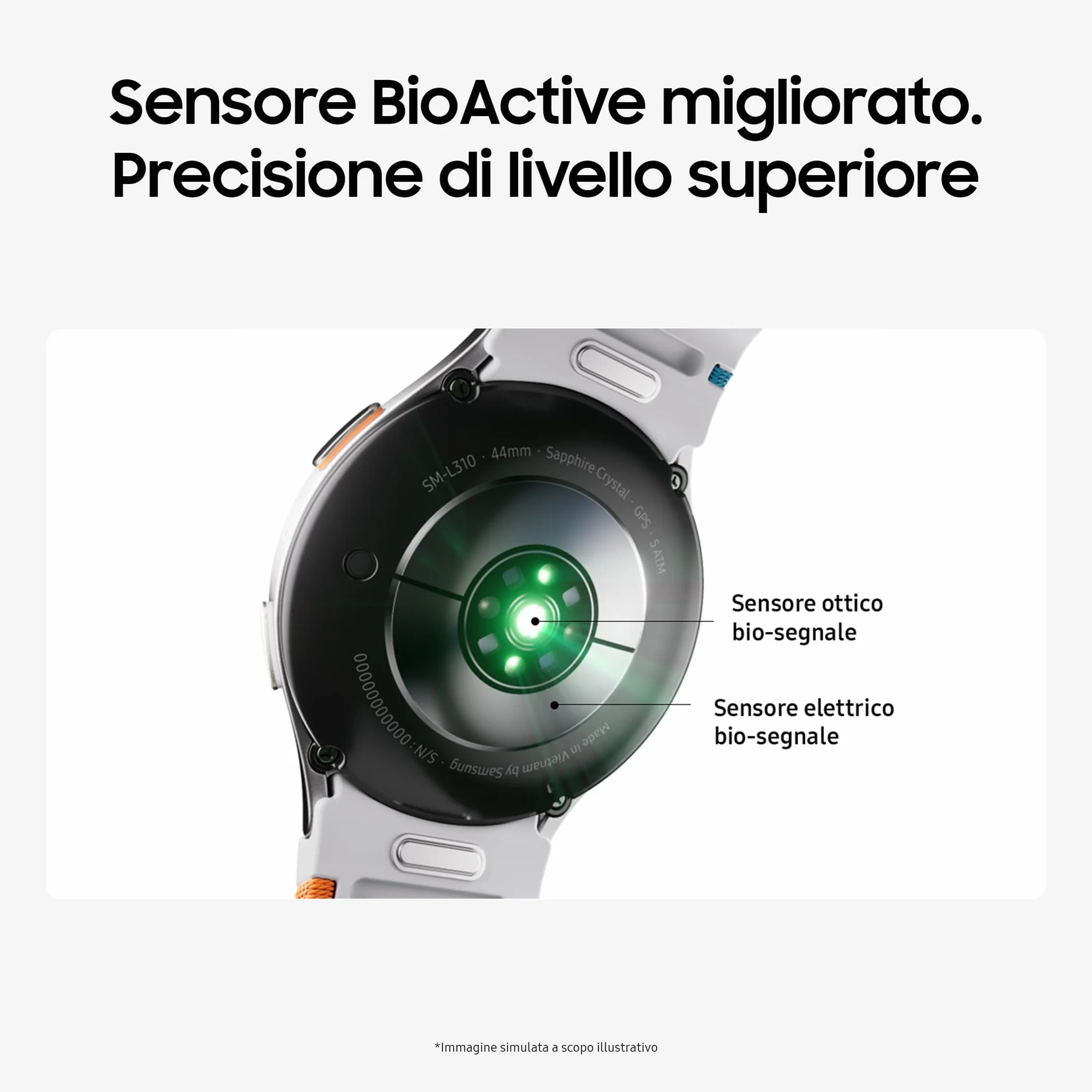 Samsung Galaxy Watch7 Smartwatch Galaxy AI, Analisi del Sonno, Controllo con doppio avvicinamento di dita, Batteria a lunga durata, GPS, BT, Ghiera Touch in Alluminio 40mm Green [Versione italiana]