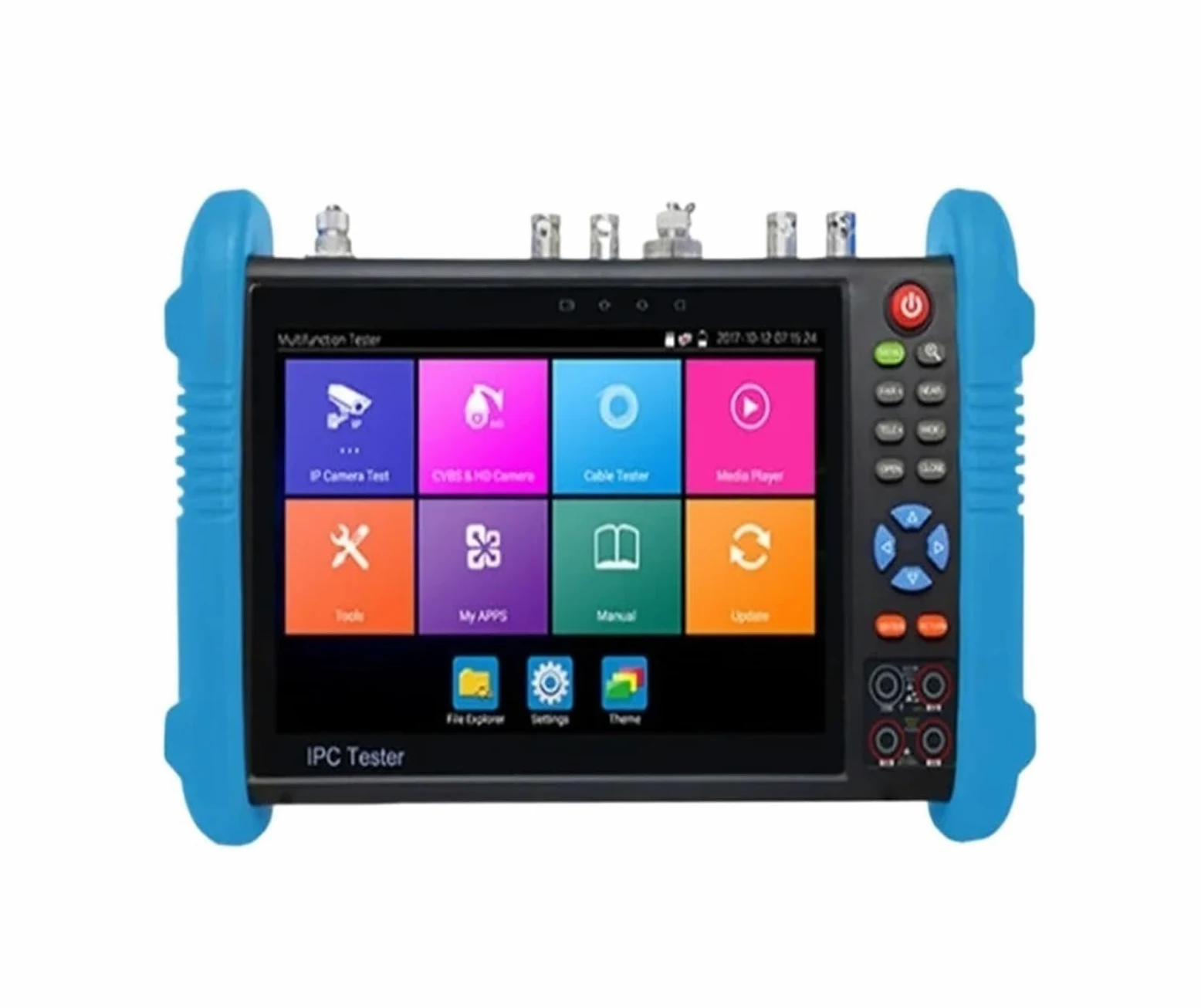 ester per CCTV, IPC-9800 Tester For Telecamere CCTV 8MP AHD TVI SDI CVI 8K IPC Con VGA PoE 7in RJ45 Cavo TDR Test UTP Tracer(IPC9800ADHS Pro)