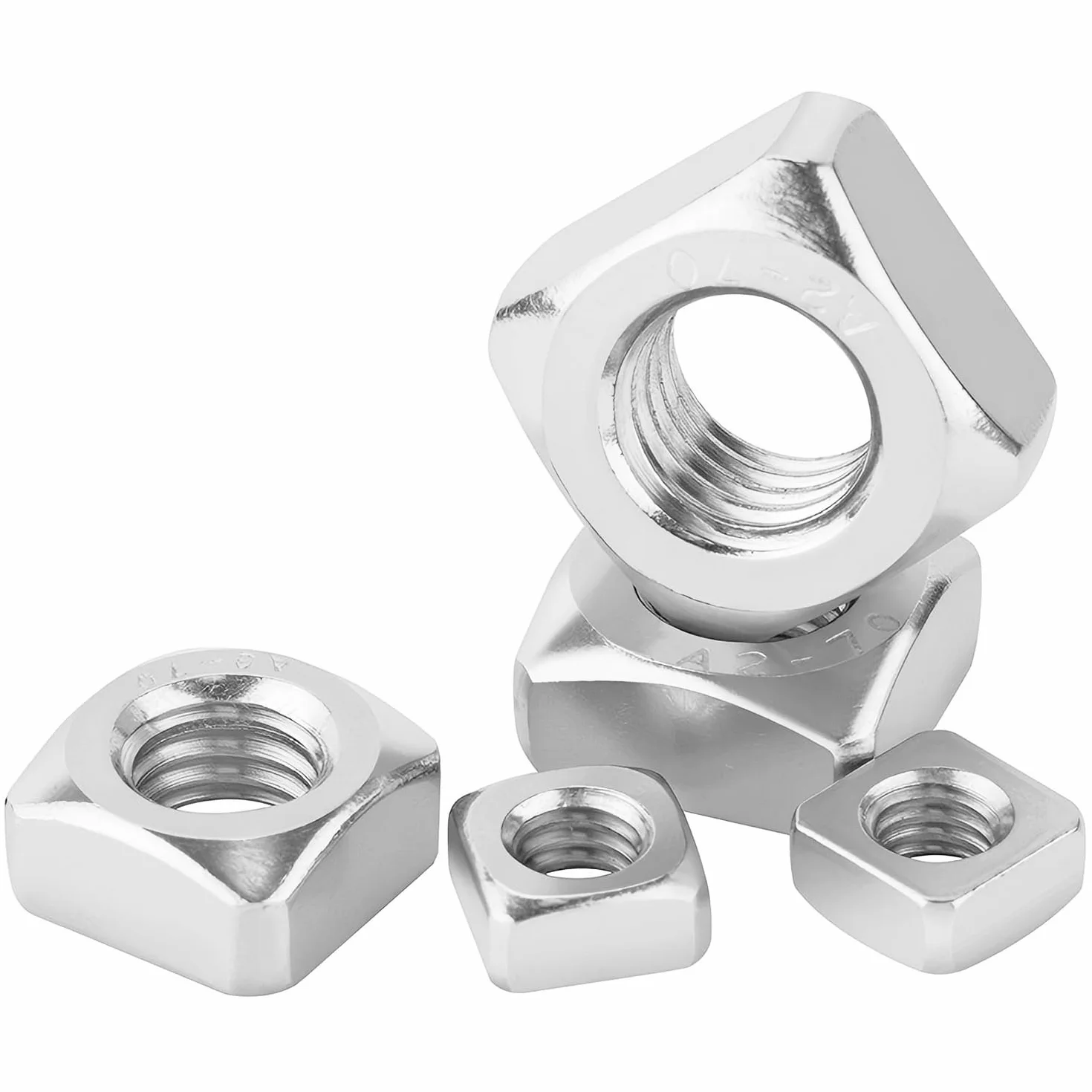 20 Pezzi Dadi Quadrati M8 x 13 mm x 6 mm in Acciaio Inossidabile 304 per Giunti e Montaggio