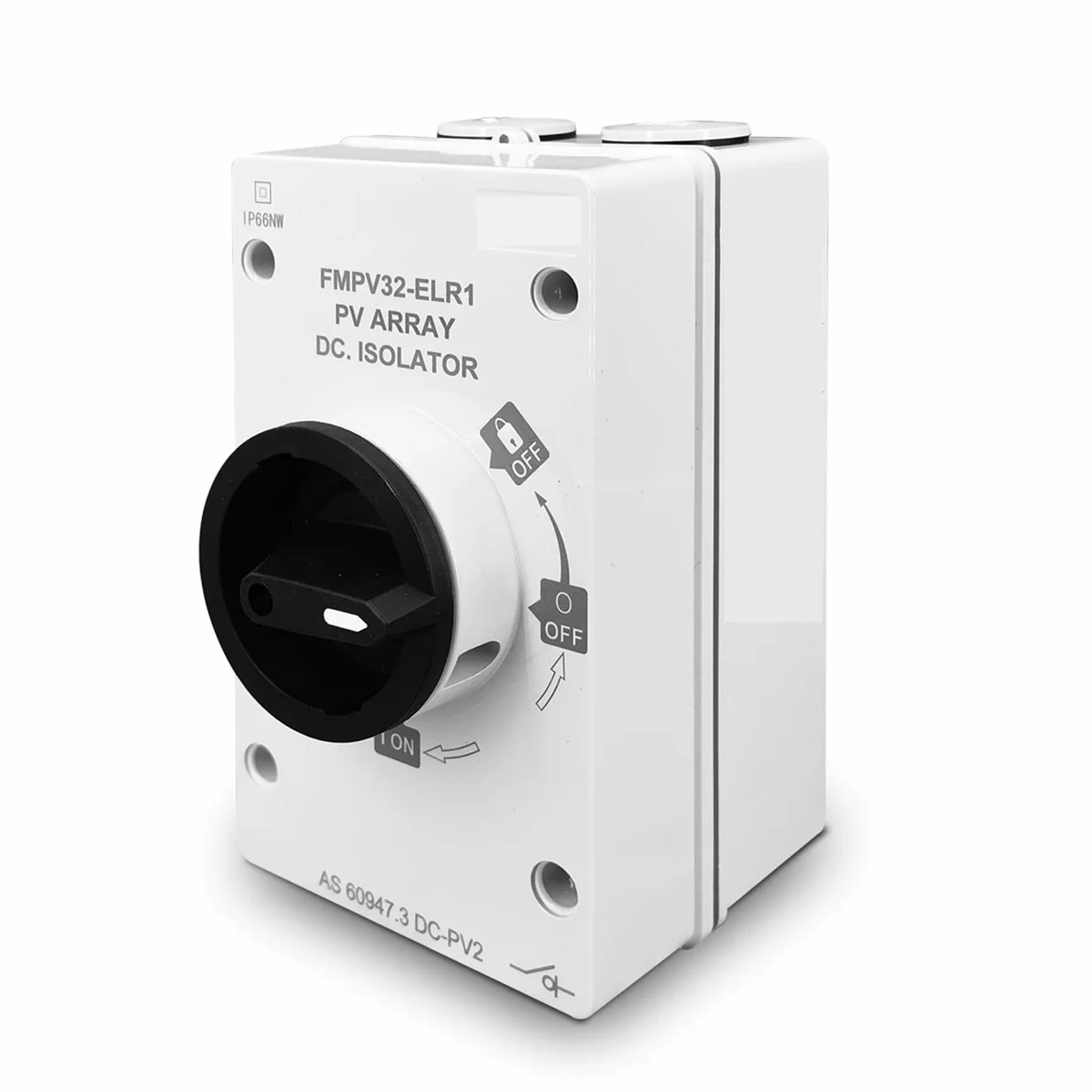 Isolatore fotovoltaico DC 1200V 32A M25 Fori filettati IP66 Sezionatore rotante solare solare Fotovoltaico esterno 1 pz