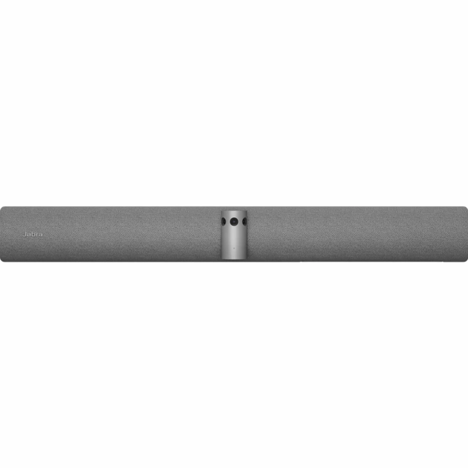 Jabra Barra video PanaCast 50 Panoramic 4K Soluzione per videoconferenze per sale piccole e medie, con campo visivo a 180 gradi e 8 microfoni Alimentatore UE Grigio