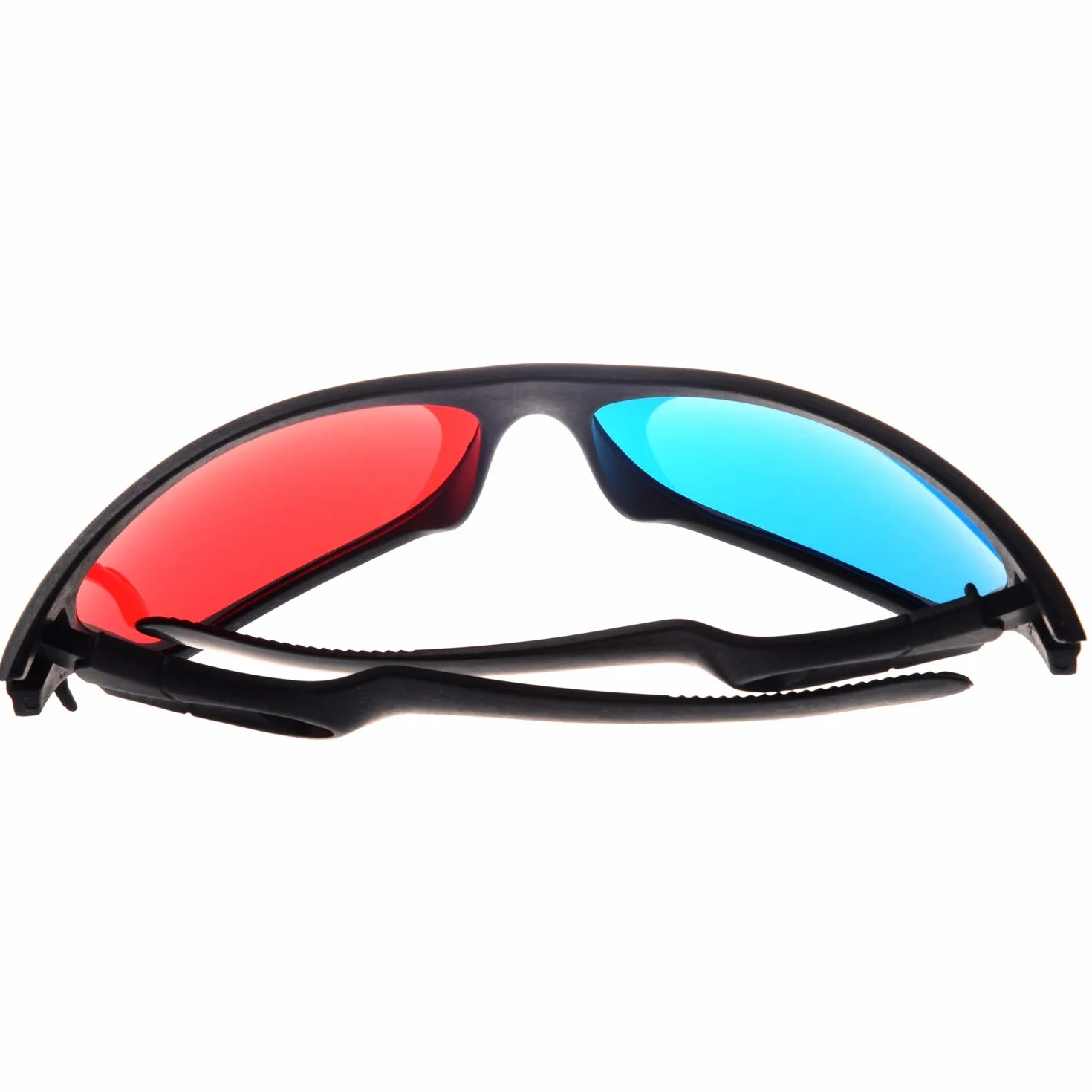 Occhiali 3D Semplice Rosso-Blu Ciano anaglifi per e Film 3D (Upgrade Extra Style)